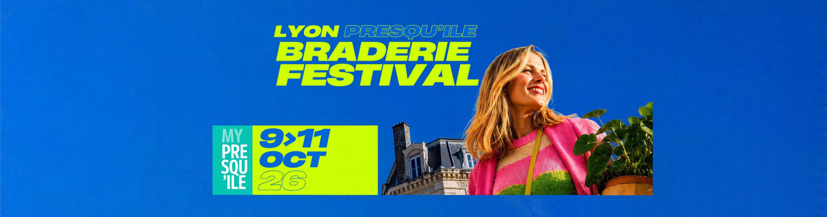 Lyon Braderie Festival 2026 : profitez des offres de la Manufacture Perrin !