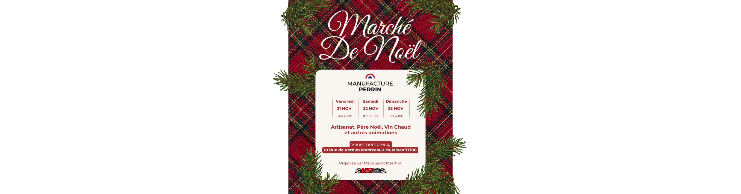 Marché de Noël en Saône-et-Loire : du 21 au 23 novembre 2025 à Montceau-les-Mines