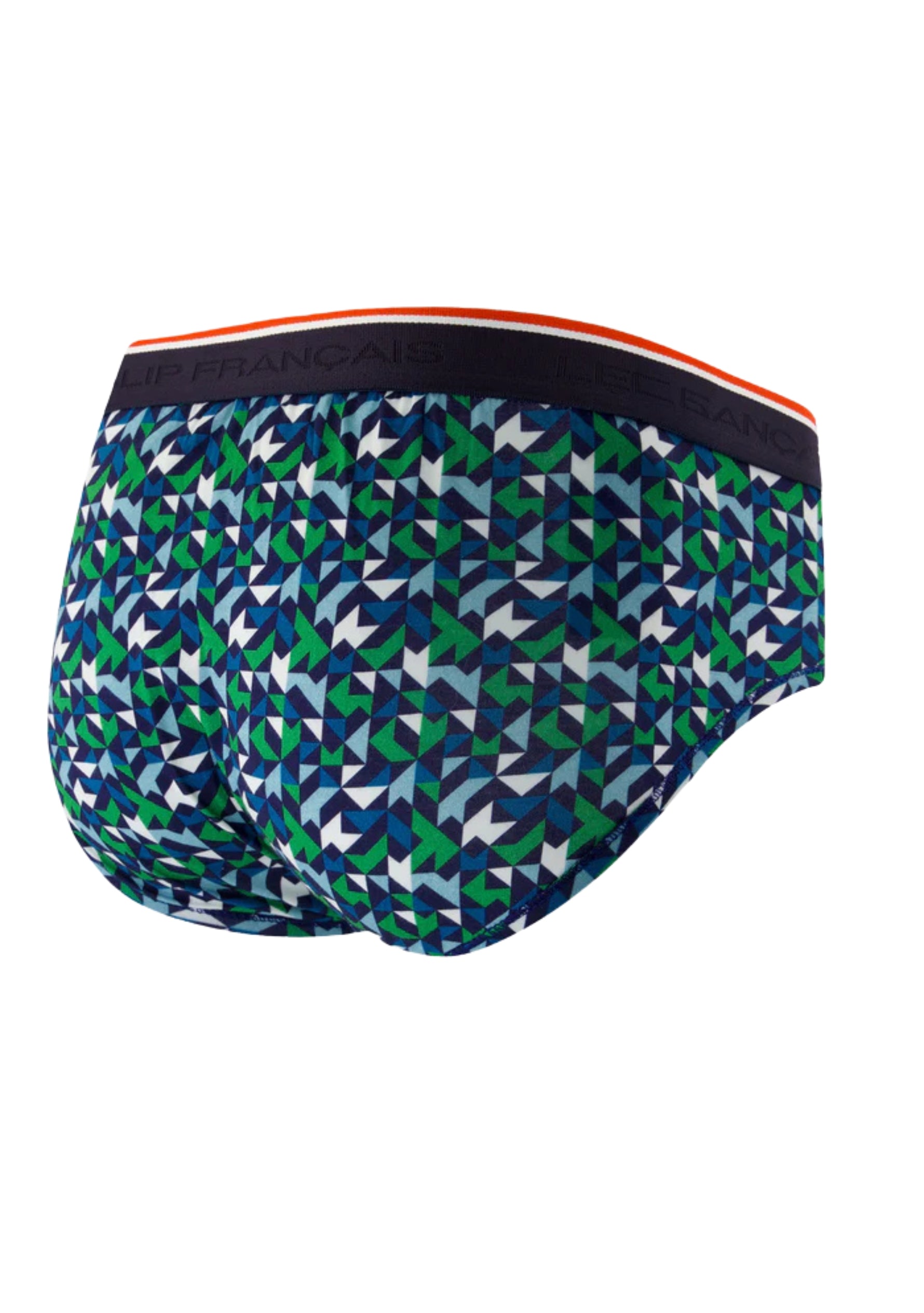Slip homme Terrible Mosaïque Indigo Le Slip Français