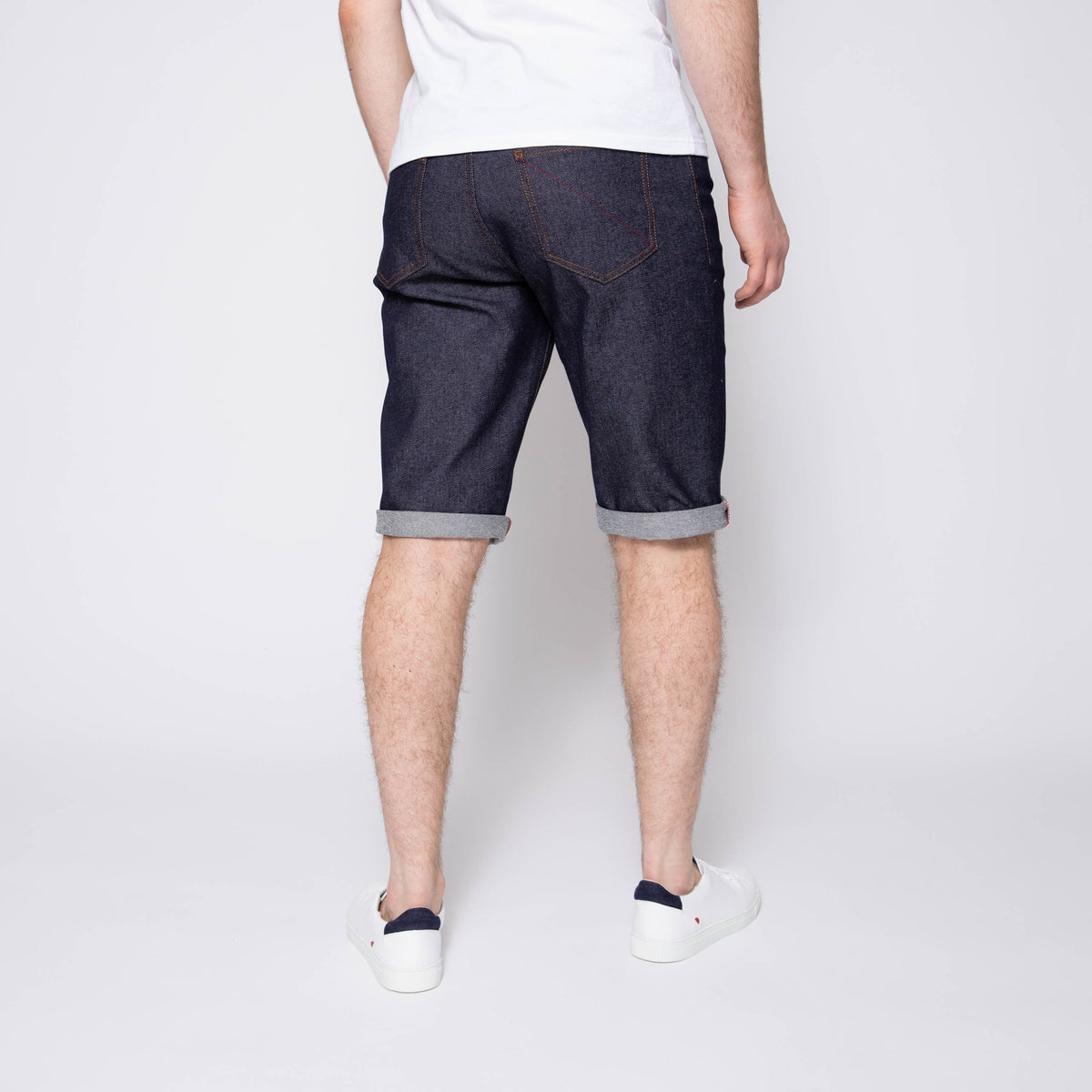 Bermuda ajusté 173 SuperDenim Flex indigo brut INDIGO BRUT