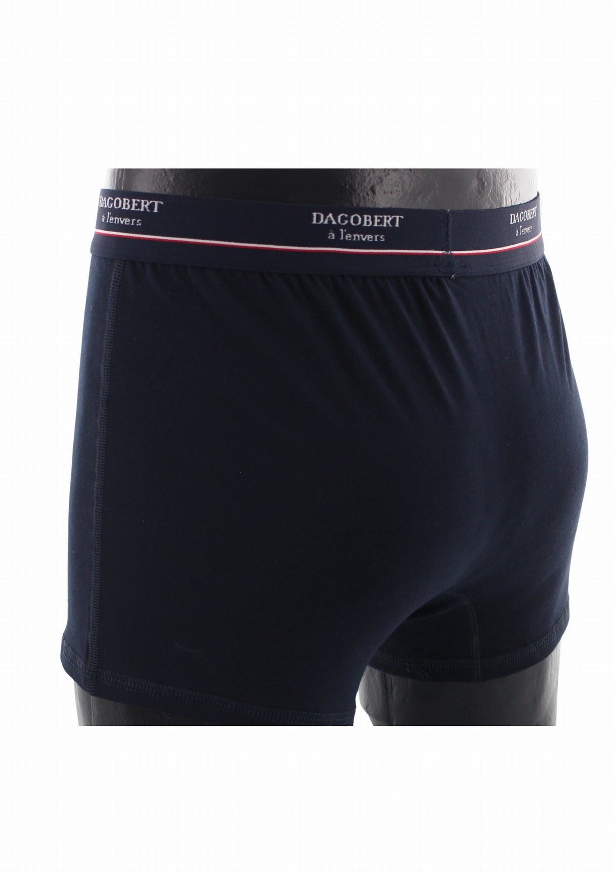 Boxer coton homme Dagobert à l’envers Forêt Marine/Bleu MARINE/BLEU