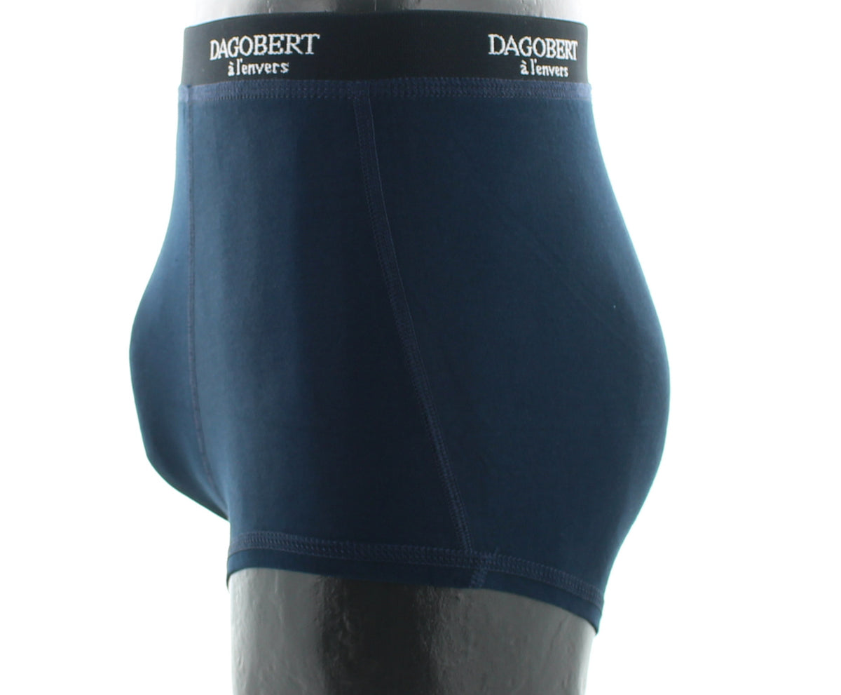 Boxer homme à motifs Coq et Soleil - Marine MARINE