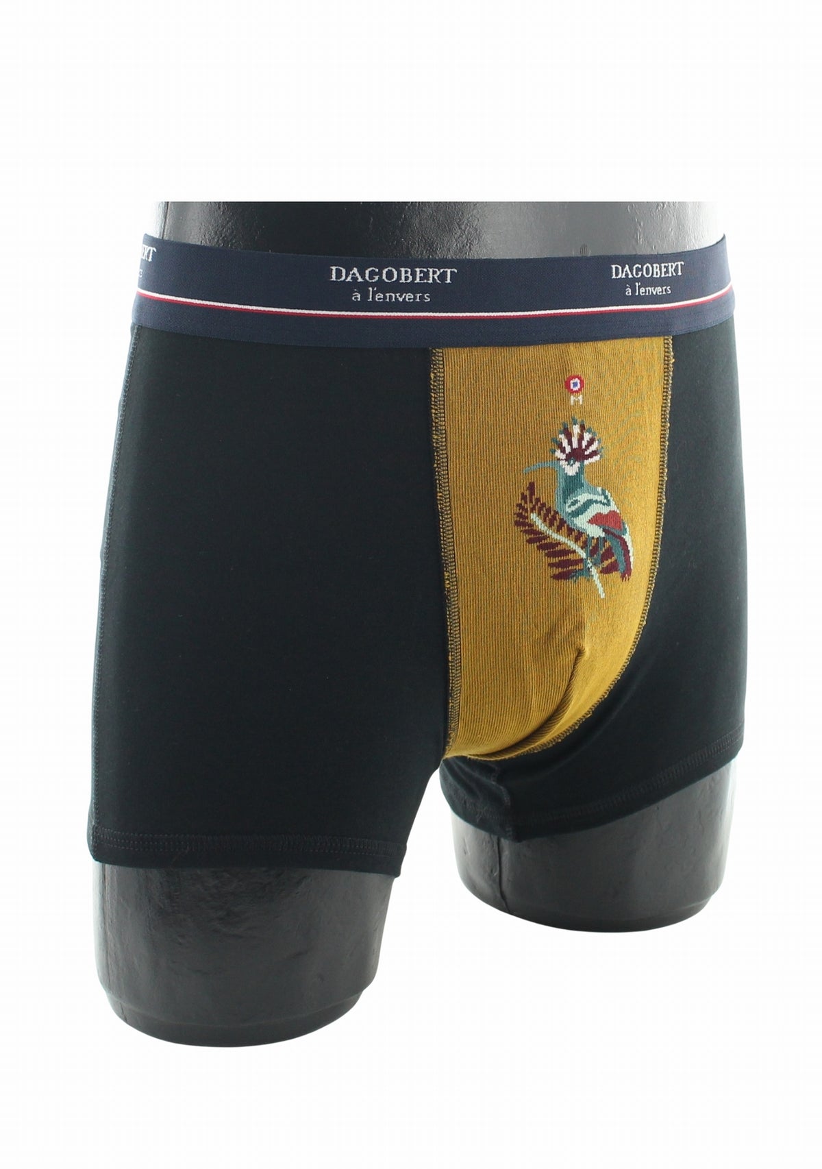 Boxer homme coton colibri moutarde MOUTARDE