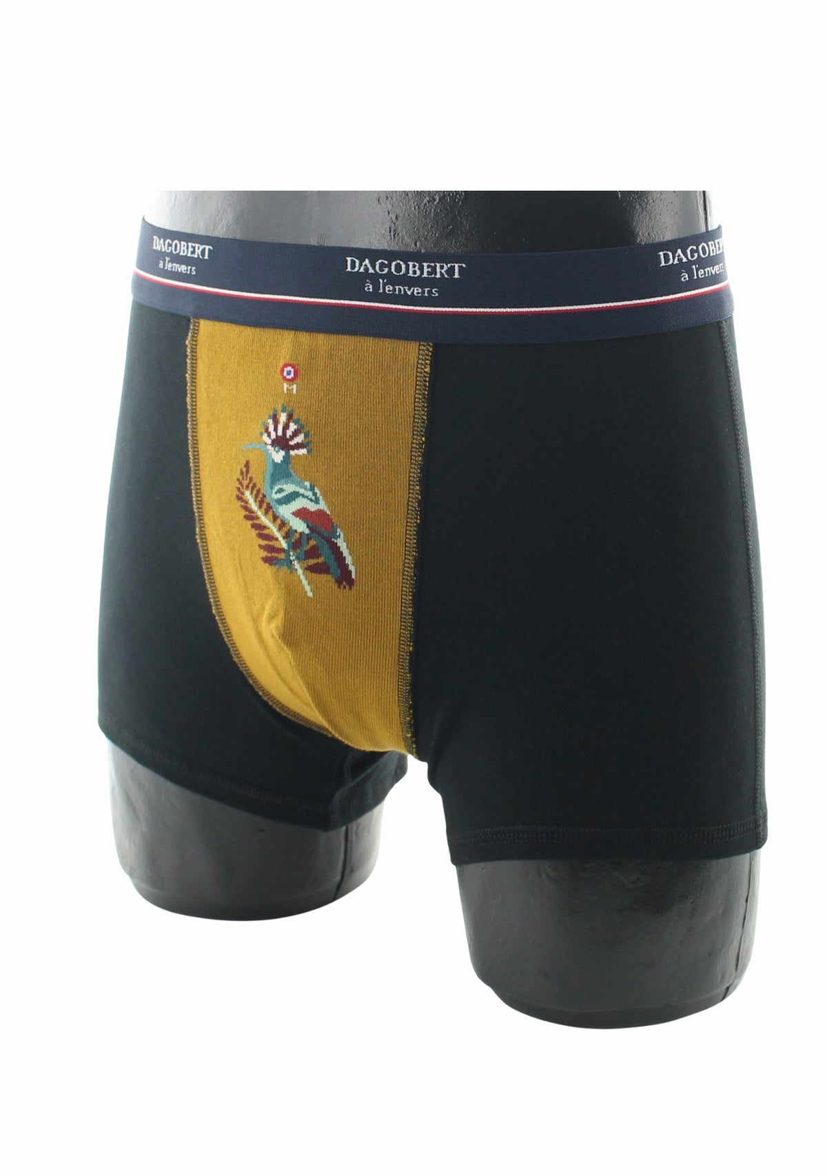 Boxer homme coton colibri moutarde MOUTARDE
