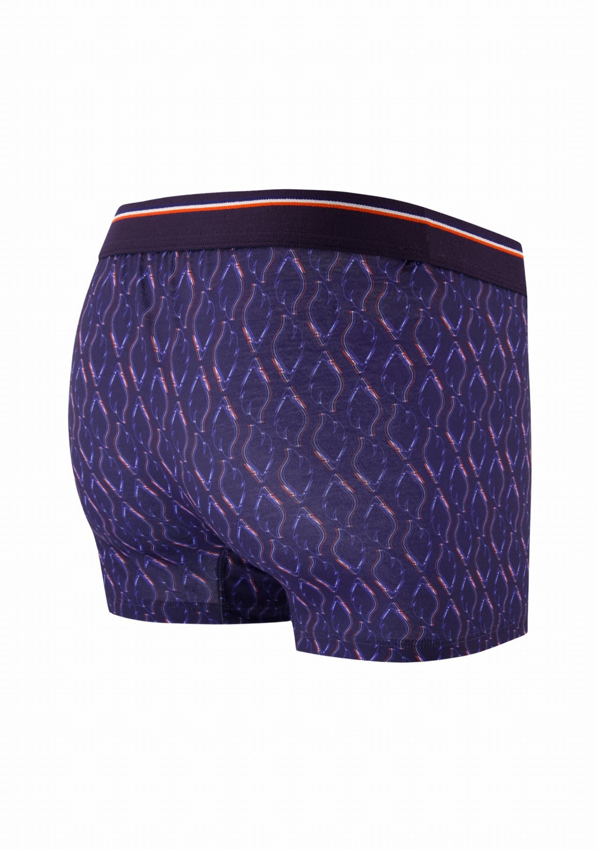 Boxer homme coton Marius coq bleu/blanc/rouge JO 2024 FLAMME MARINE