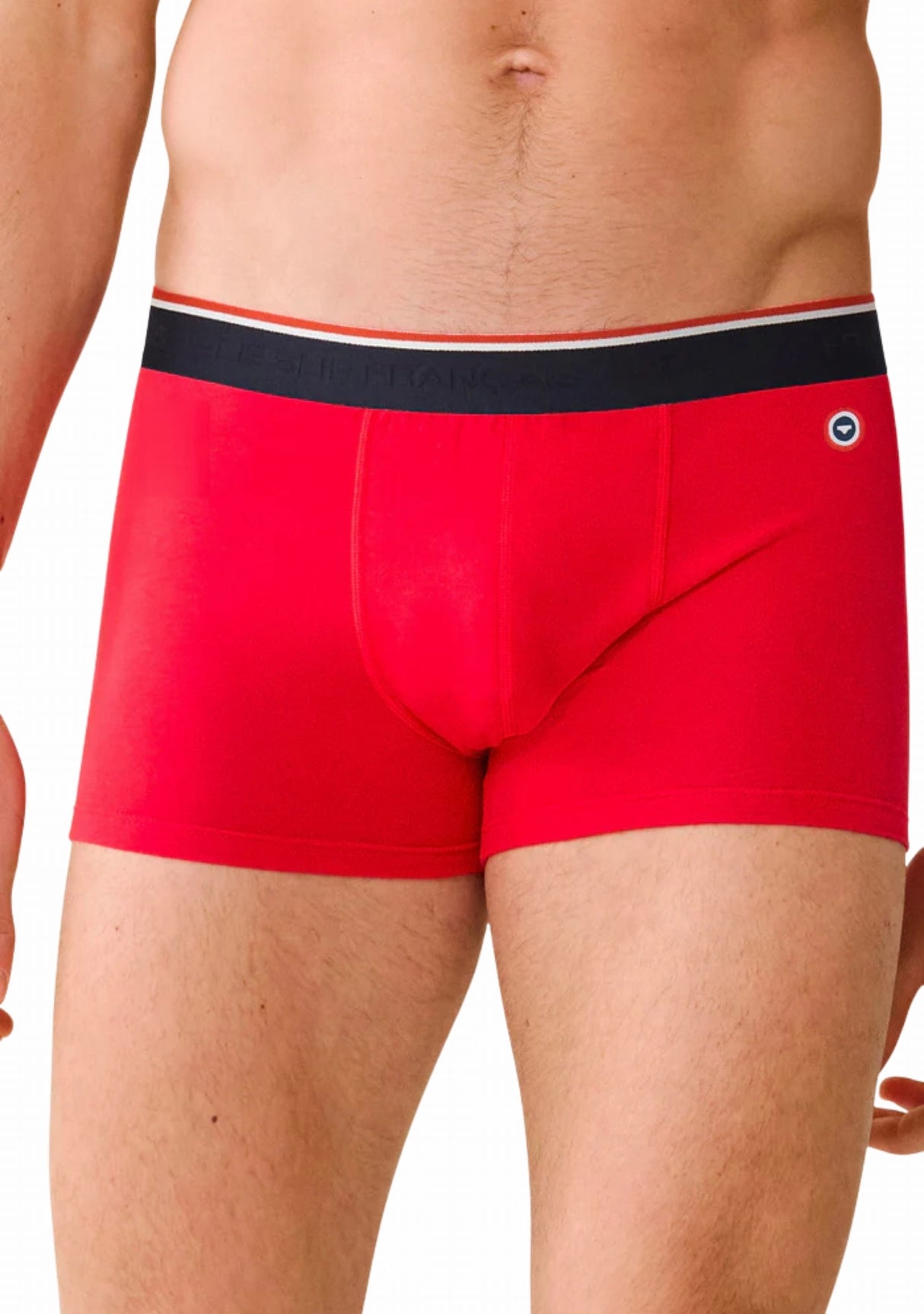 Boxer homme coton Marius rouge ROUGE