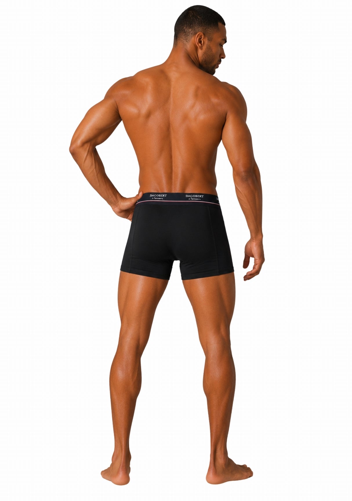 Boxer homme coton tortue noir NOIR