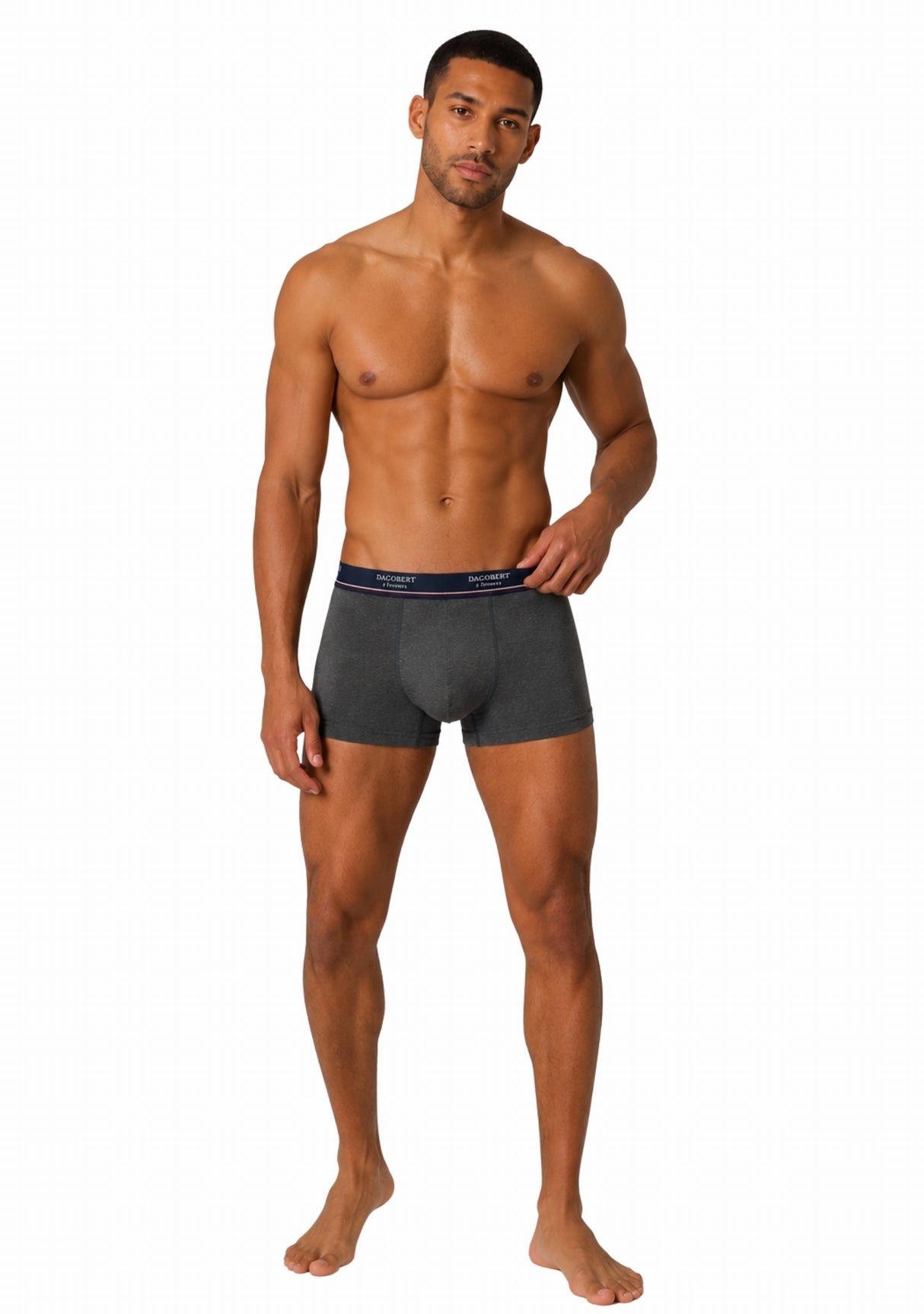 Boxer homme en coton - Couleur Anthracite ANTHRACITE