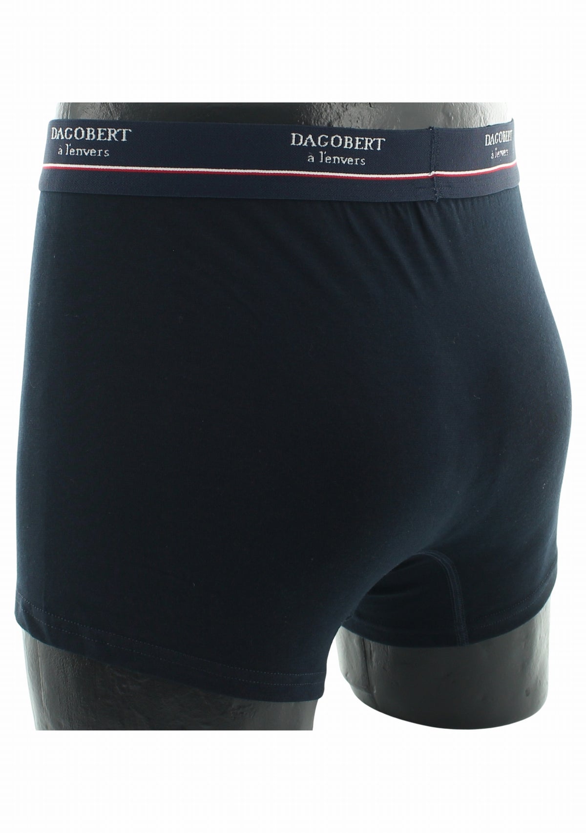 Boxer homme en coton - Couleur Marine MARINE