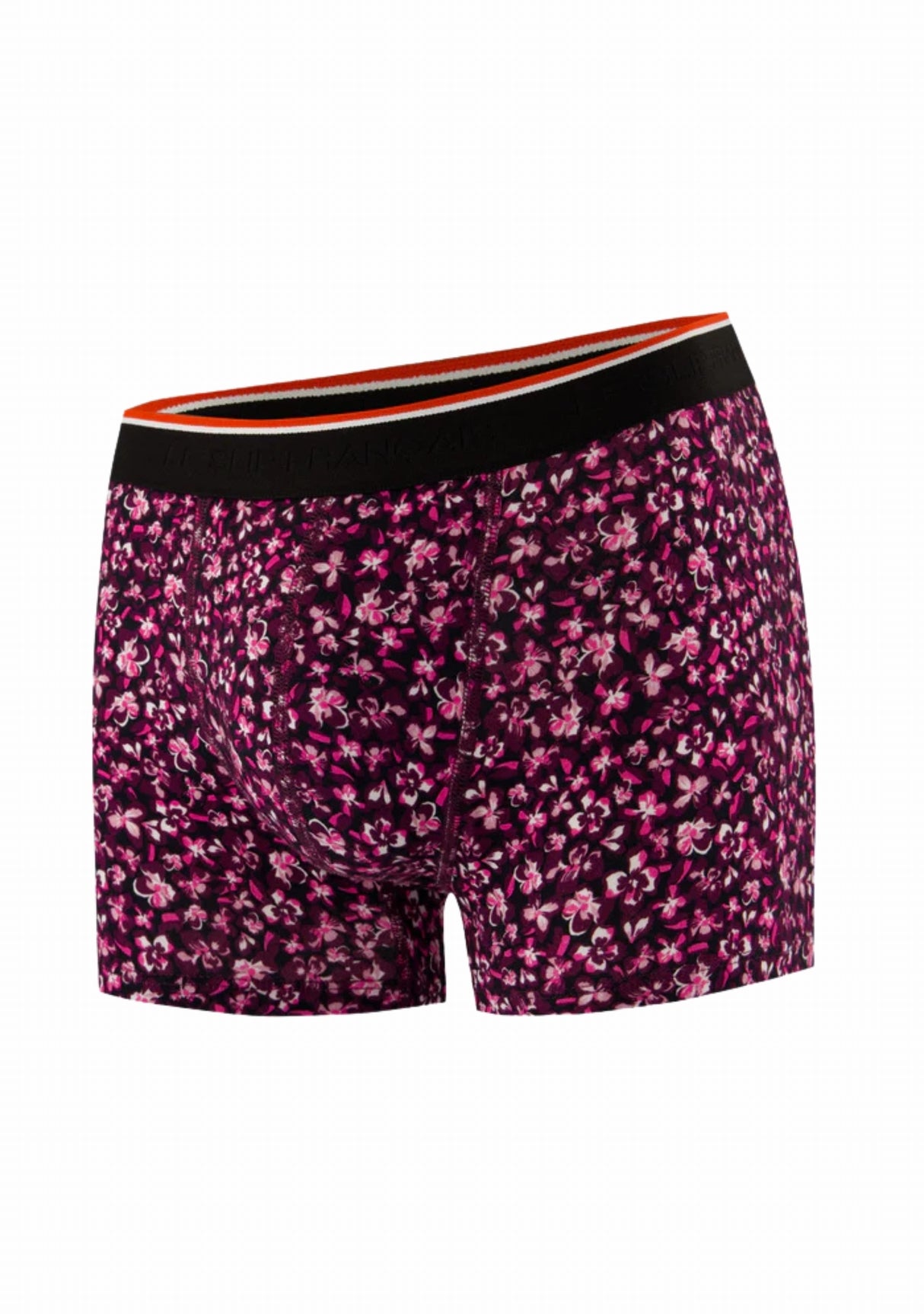 Boxer homme Marius Hibiscus Prune Le Slip Français HIBISCUS PRUNE