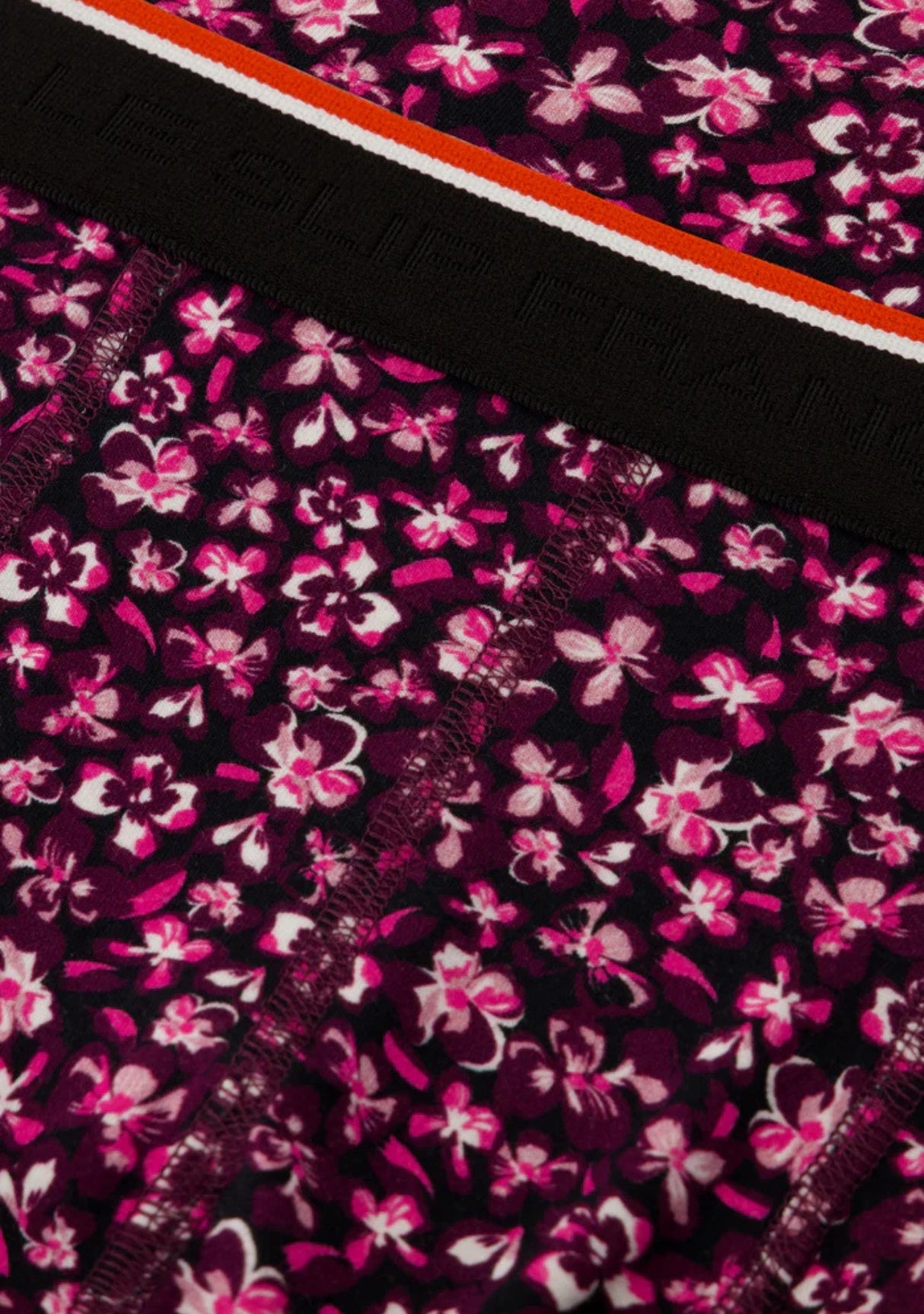 Boxer homme Marius Hibiscus Prune Le Slip Français HIBISCUS PRUNE