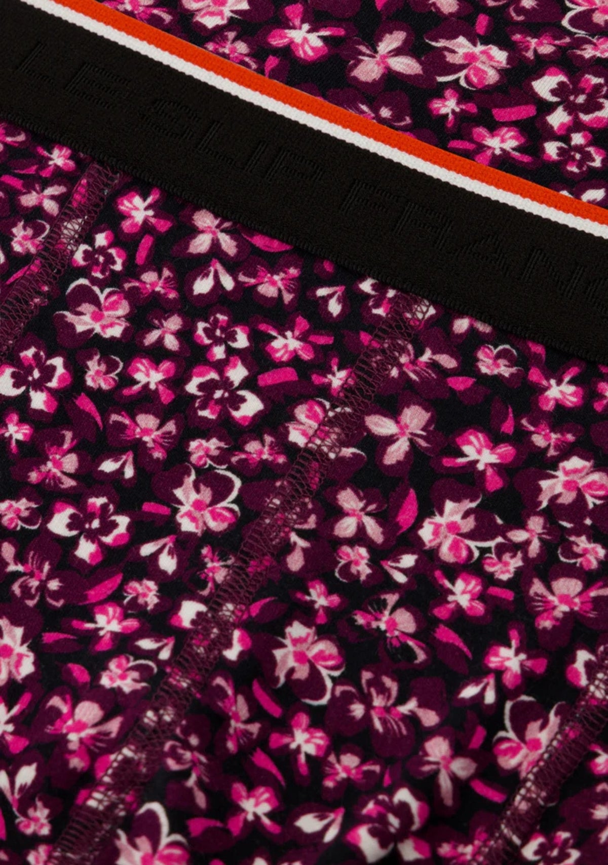 Boxer homme Marius Hibiscus Prune Le Slip Français HIBISCUS PRUNE