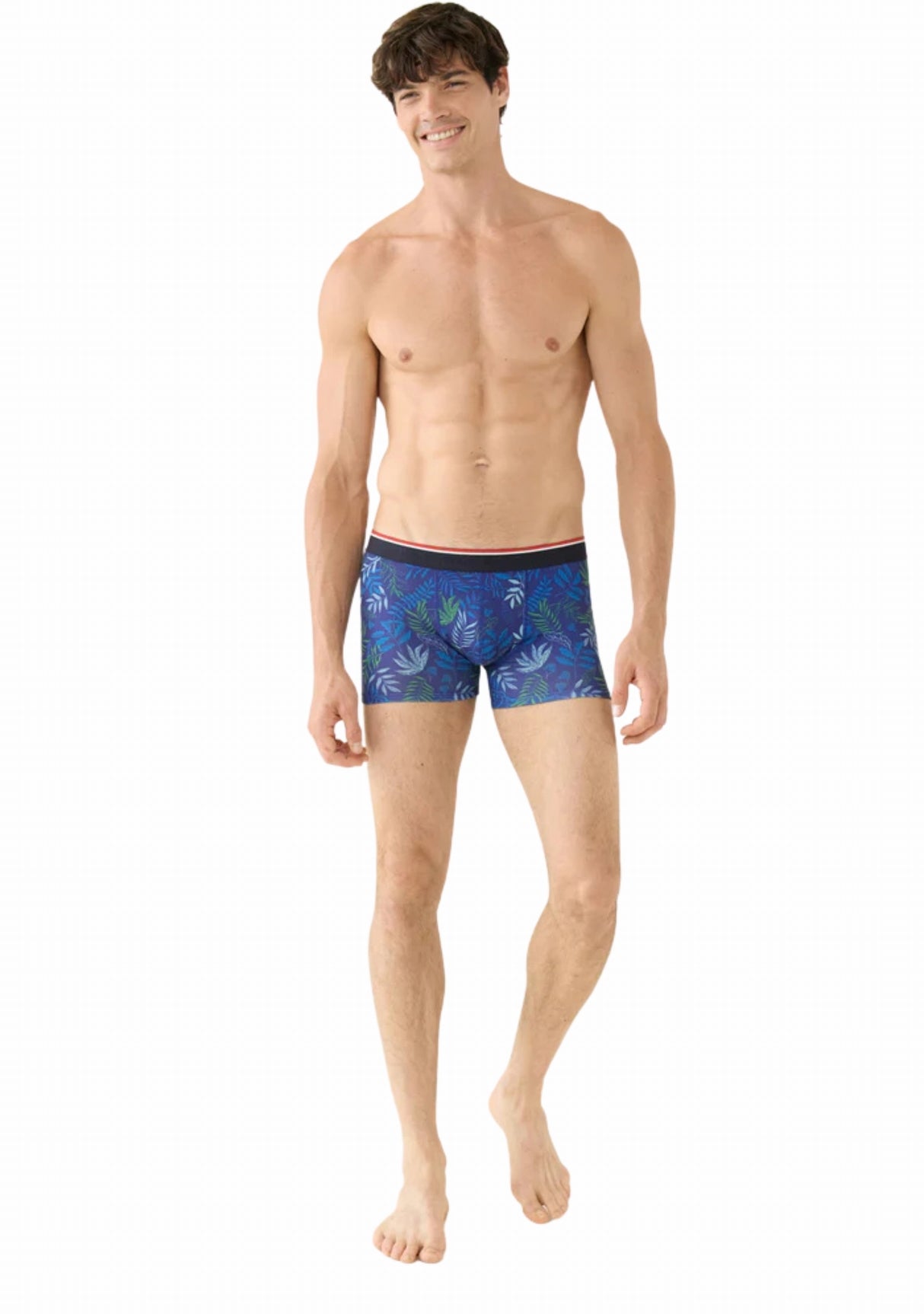 Boxer homme Marius Sous Bois Indigo Le Slip Français INDIGO