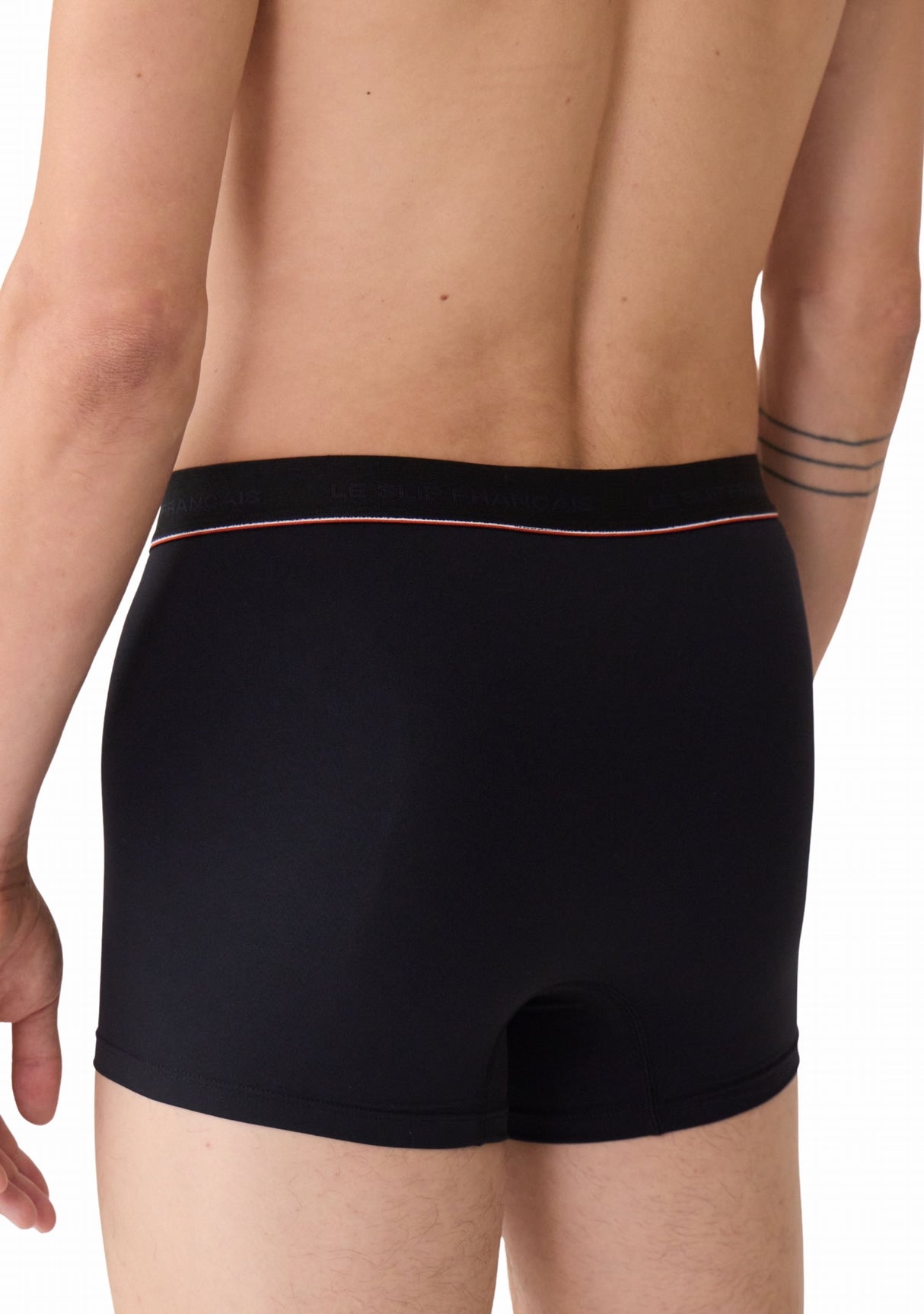 Boxer homme microfibre noir NOIR