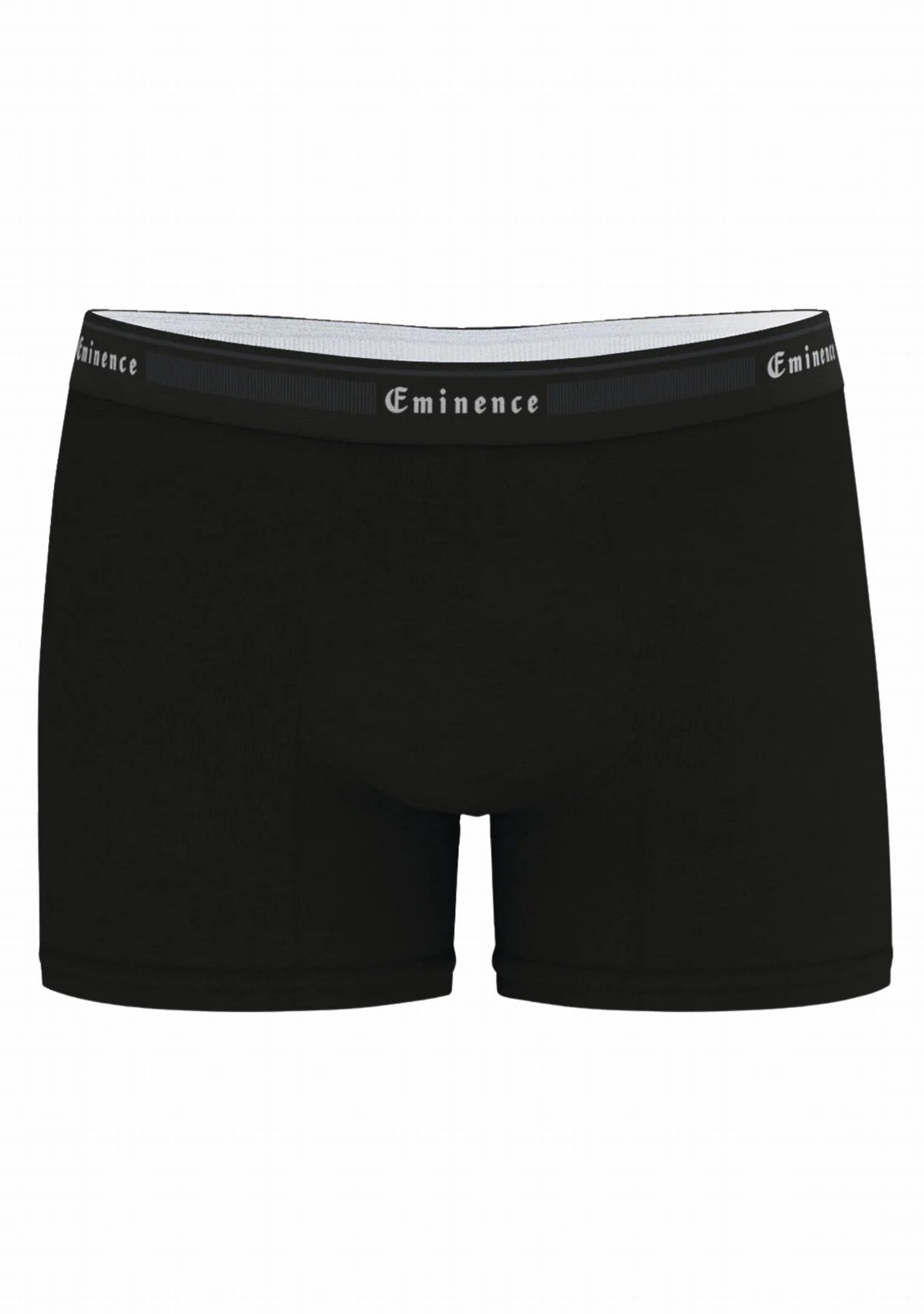 Boxer homme Tailor Eminence - Coupe ergonomique 201 Made in France NOIR