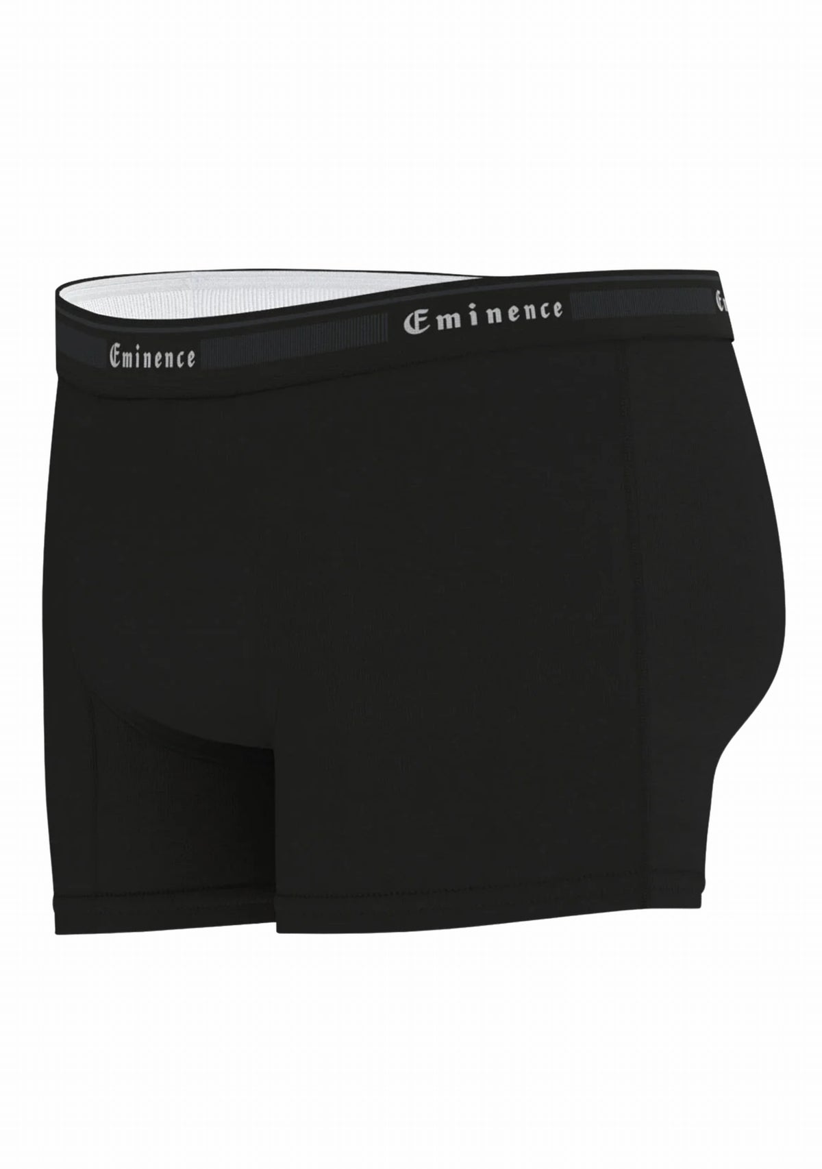 Boxer homme Tailor Eminence - Coupe ergonomique 201 Made in France NOIR