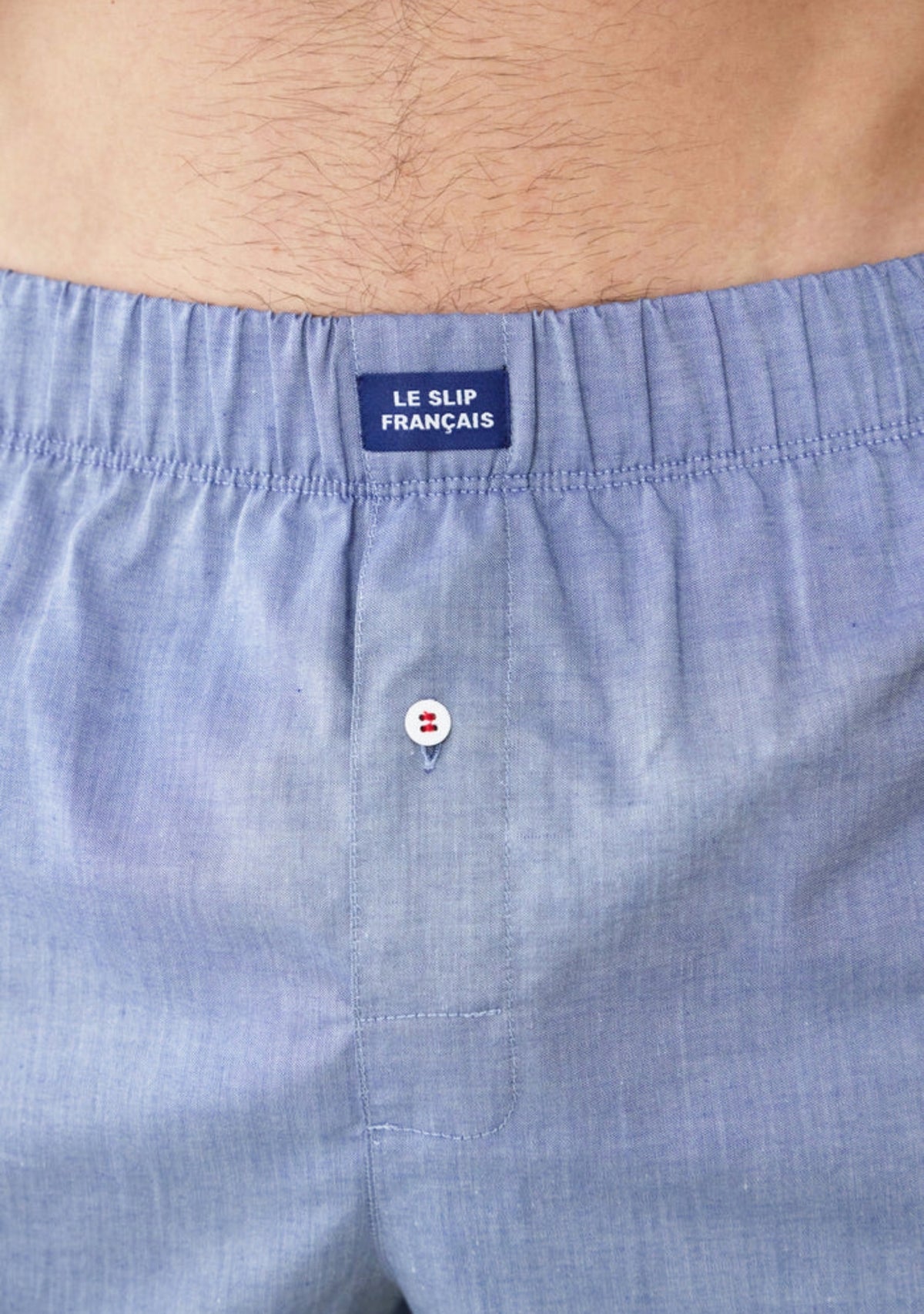 Caleçon homme Jacques Chambray Le Slip Français BLEU