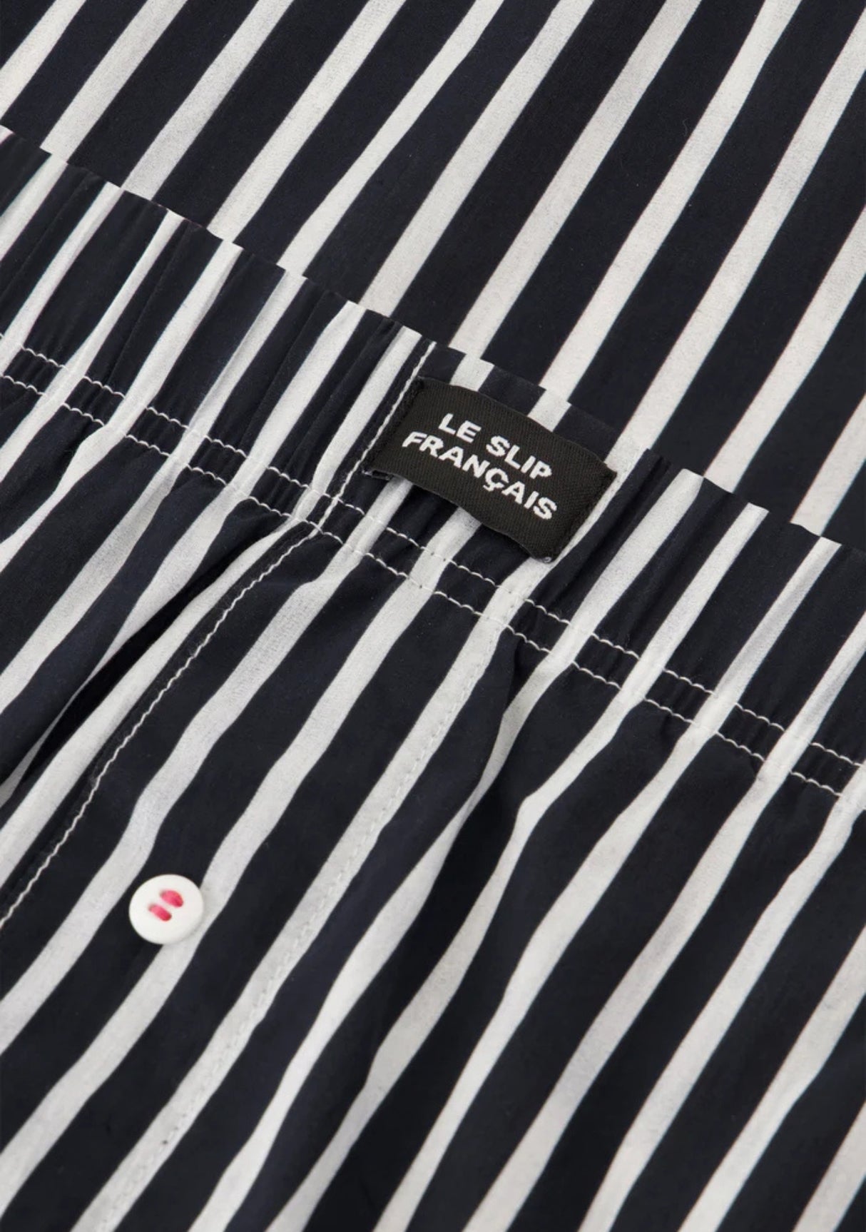 Caleçon homme Jacques Rayures Noir Le Slip Français