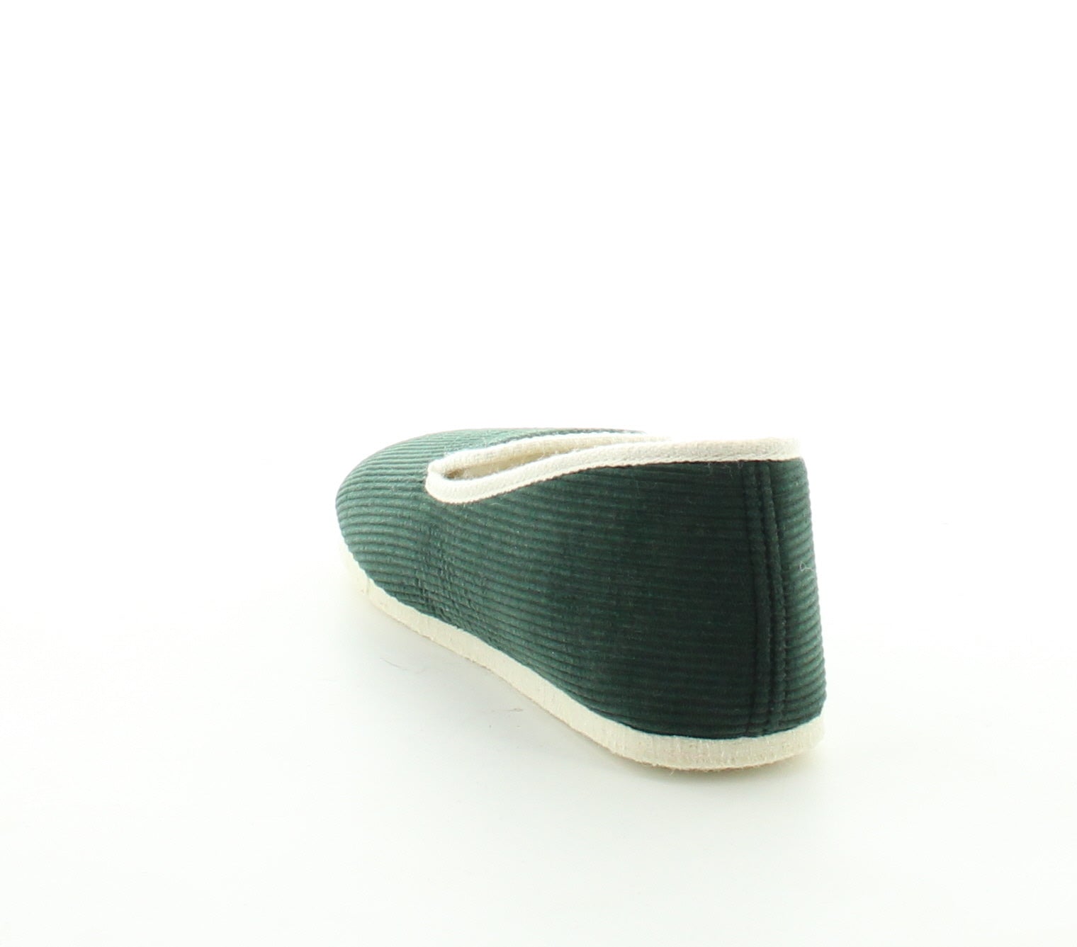 Charentaises mixtes laine vert sapin VERT SAPIN
