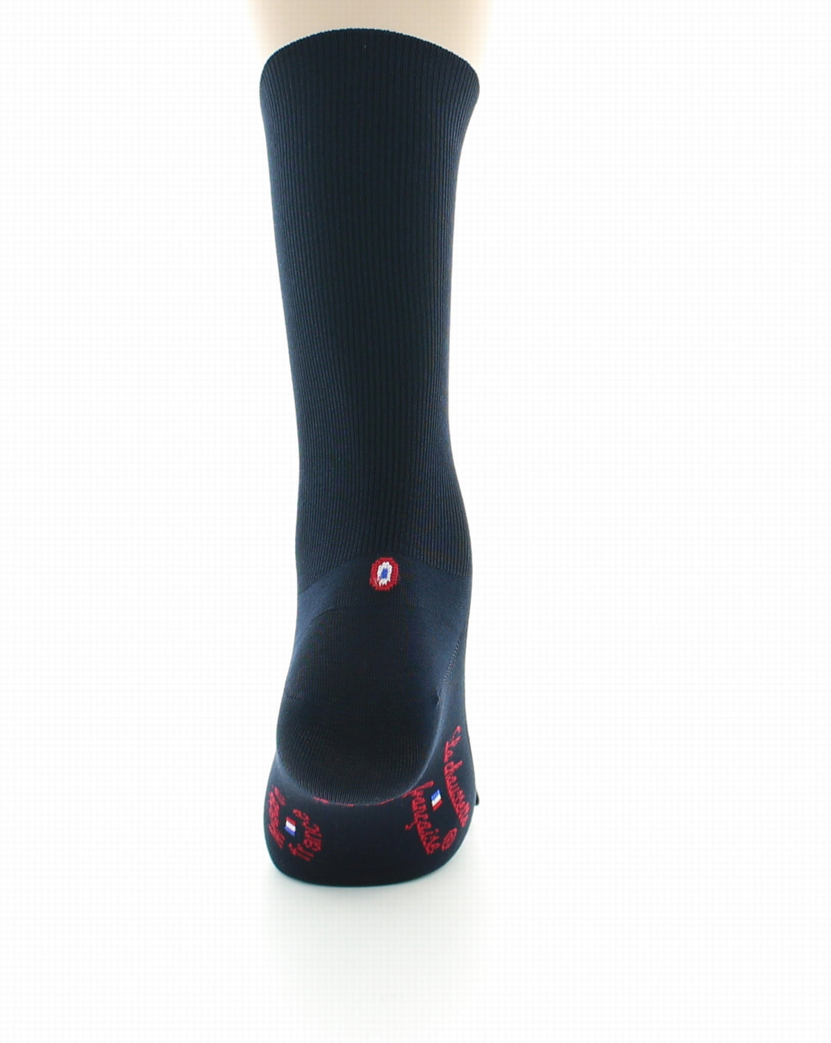 Chaussettes à côtes homme en fil d'Écosse sans élastique Victoire Marine MARINE