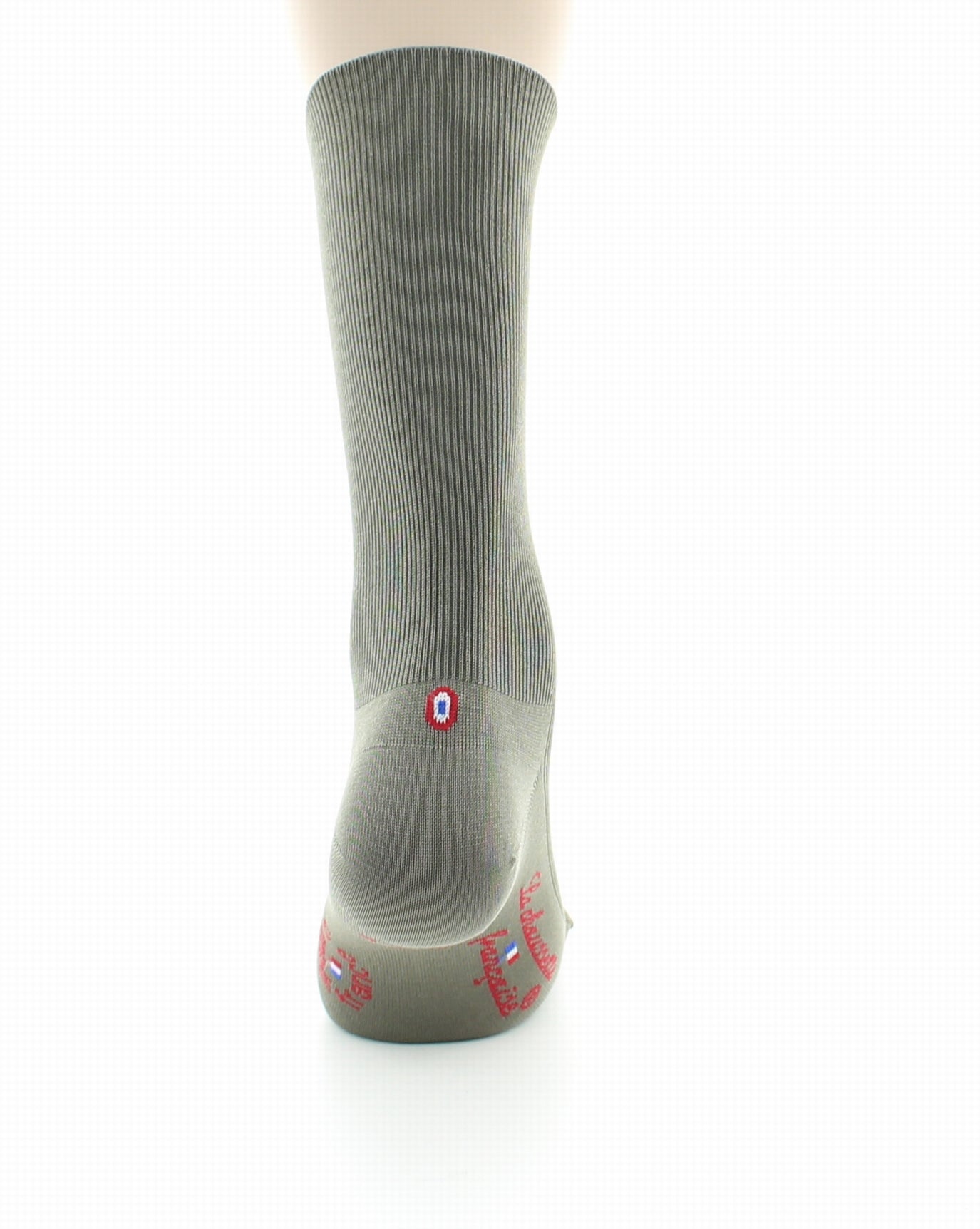 Chaussettes à côtes homme en fil d'Écosse sans élastique Victoire Stone STONE
