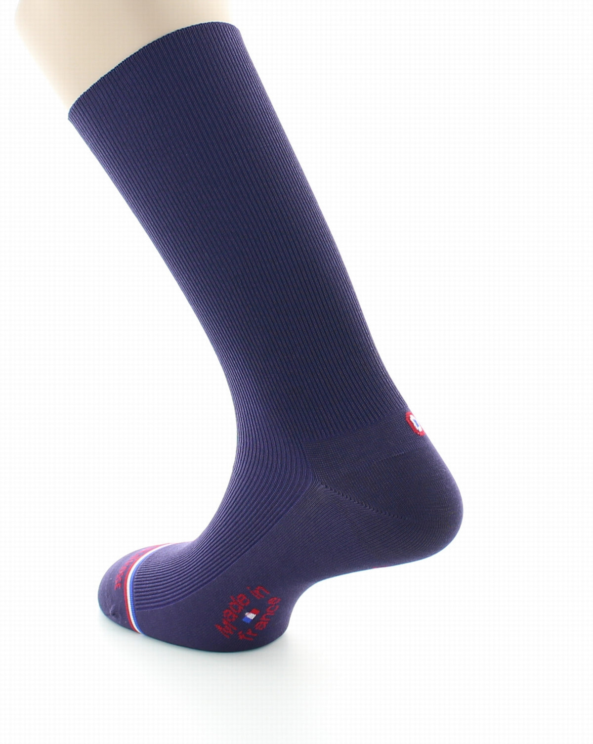 Chaussettes à côtes homme en fil d'Écosse sans élastique Victoire Vatican VATICAN