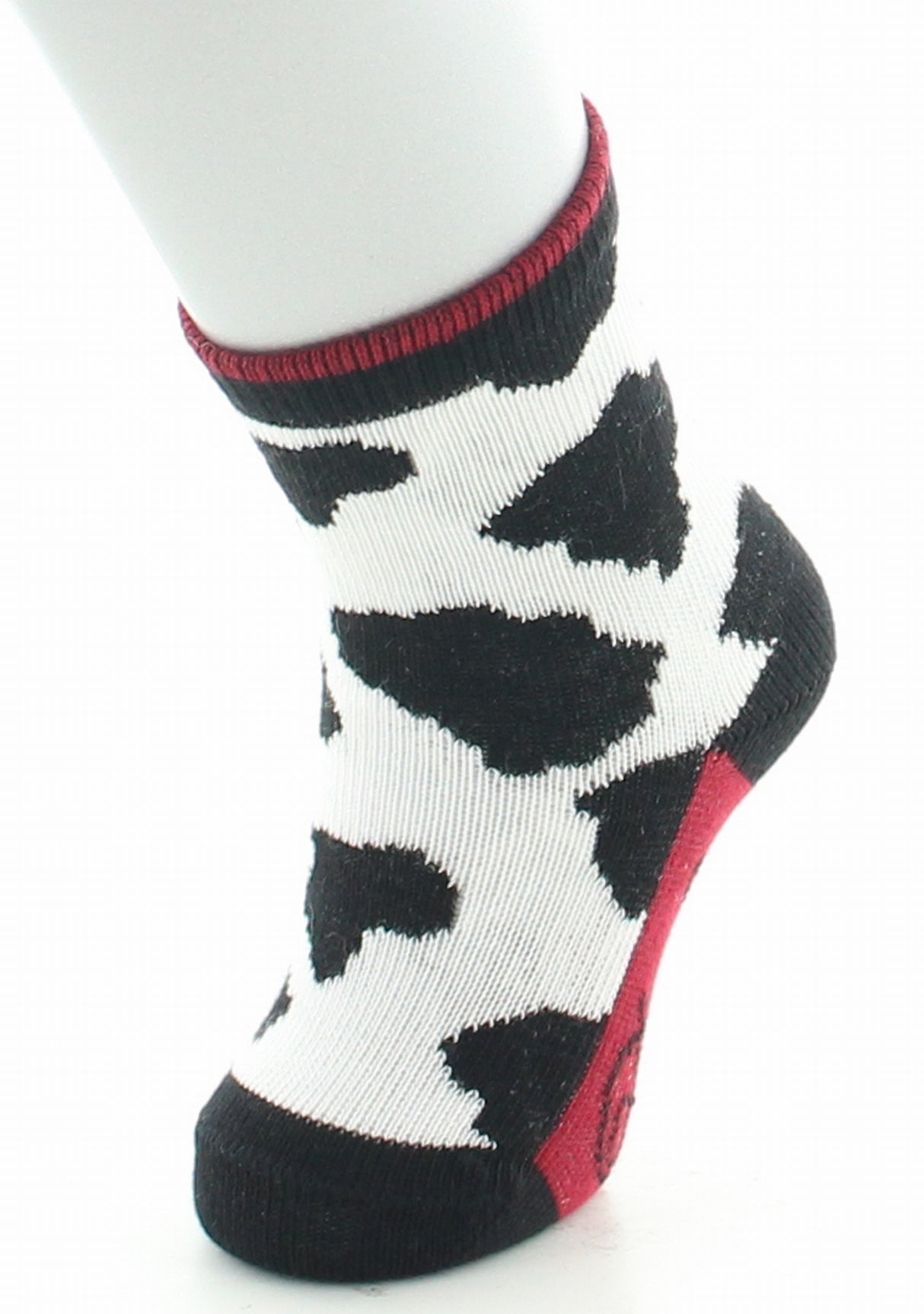 Chaussettes bébé coton la vache NOIR