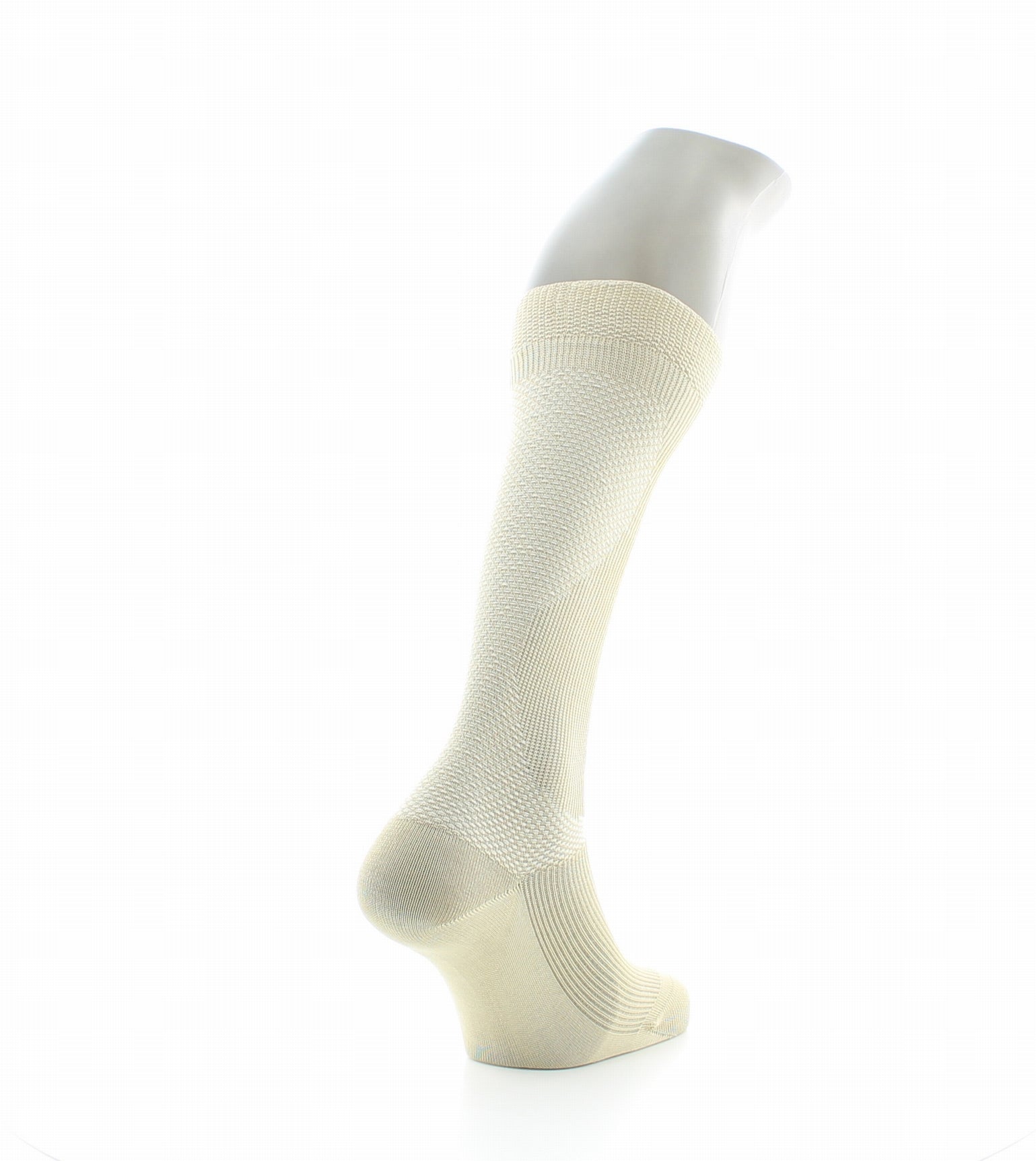 Chaussettes de compression mixte en coton fil d'Écosse BEIGE