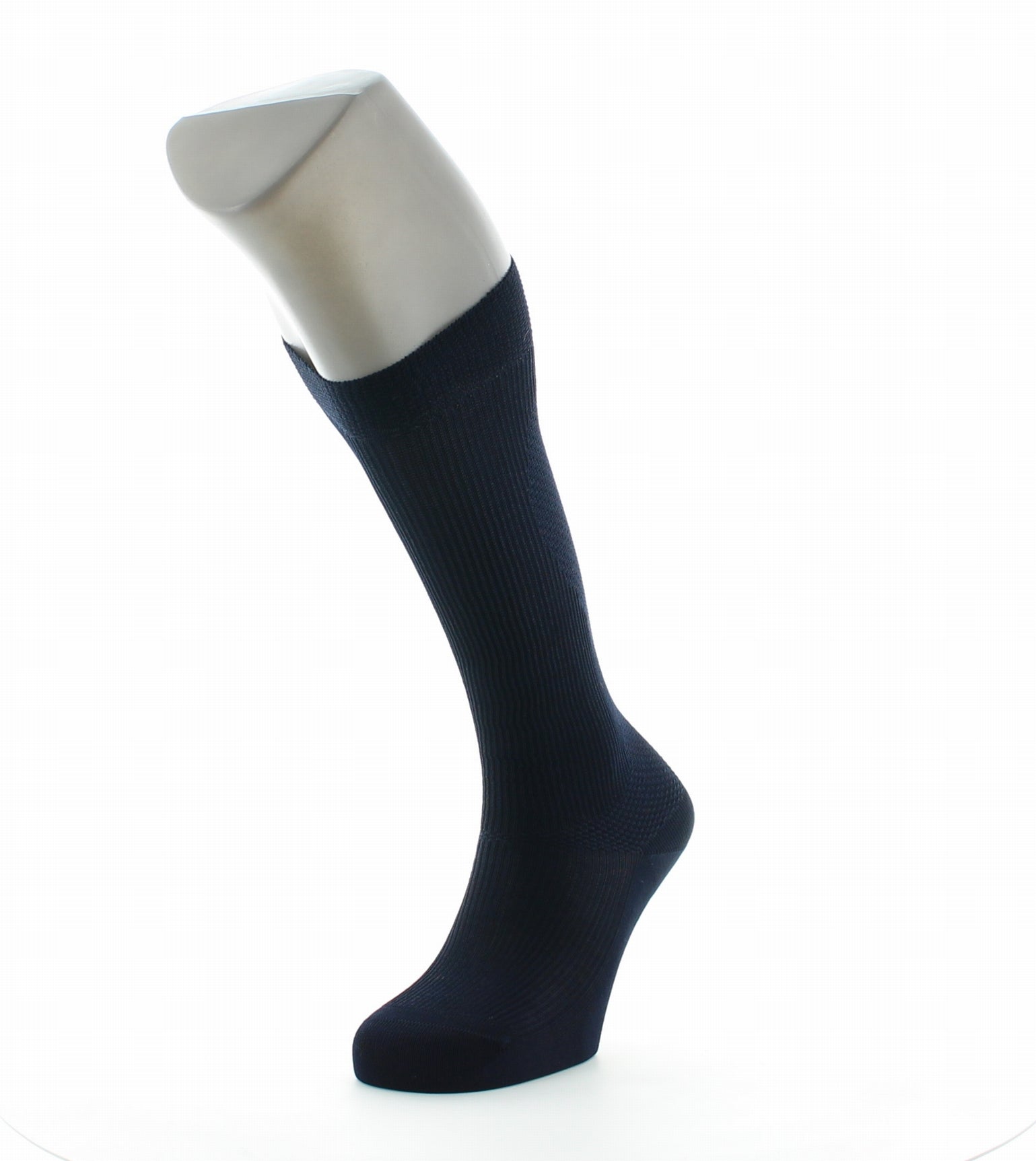 Chaussettes de compression mixte en coton fil d'Écosse MARINE