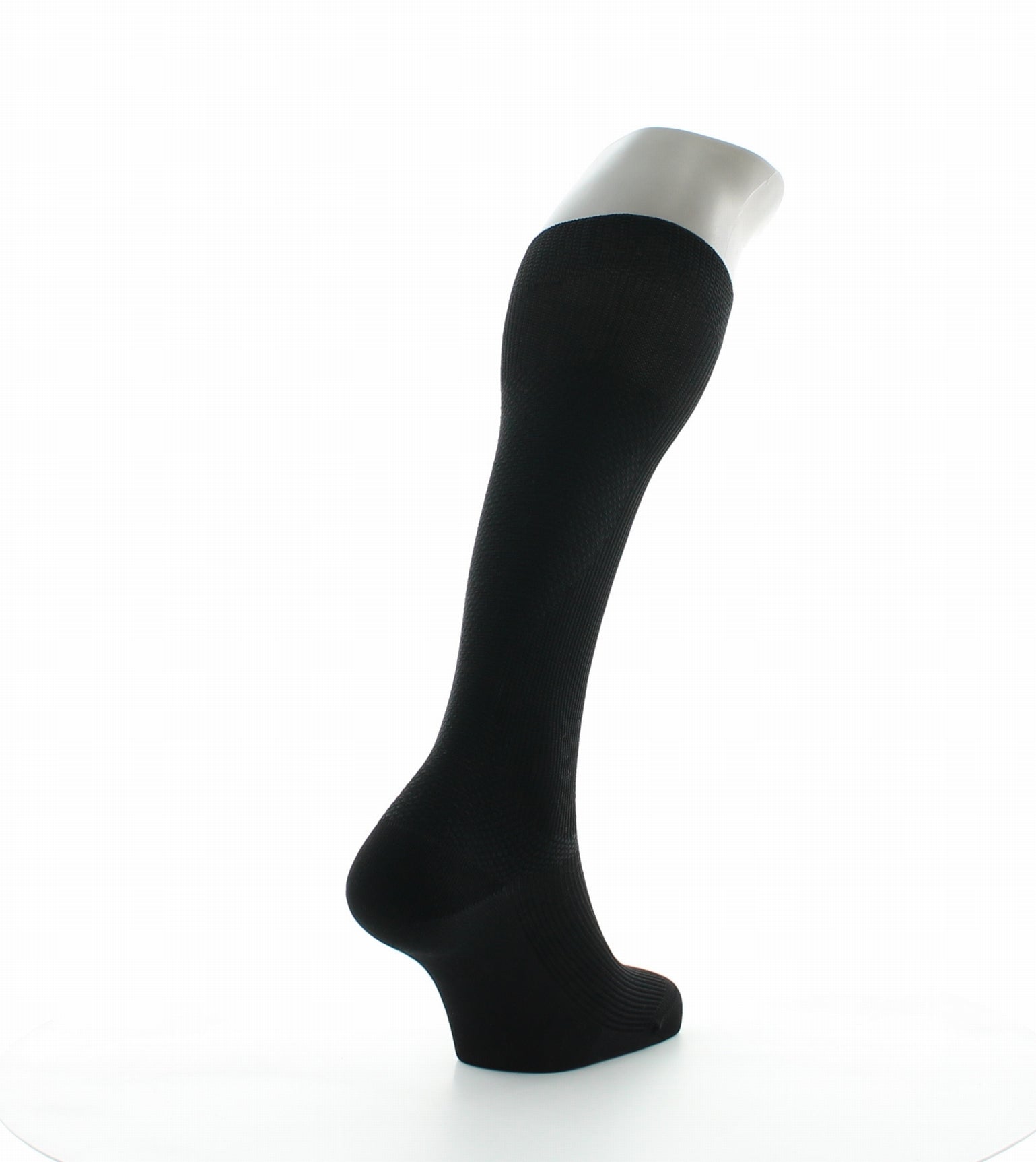 Chaussettes de compression mixte en coton fil d'Écosse NOIR