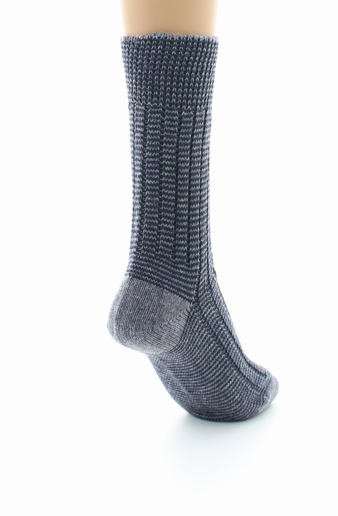 Chaussettes de travail homme Inusables en polyamide cardé BLEU JEAN
