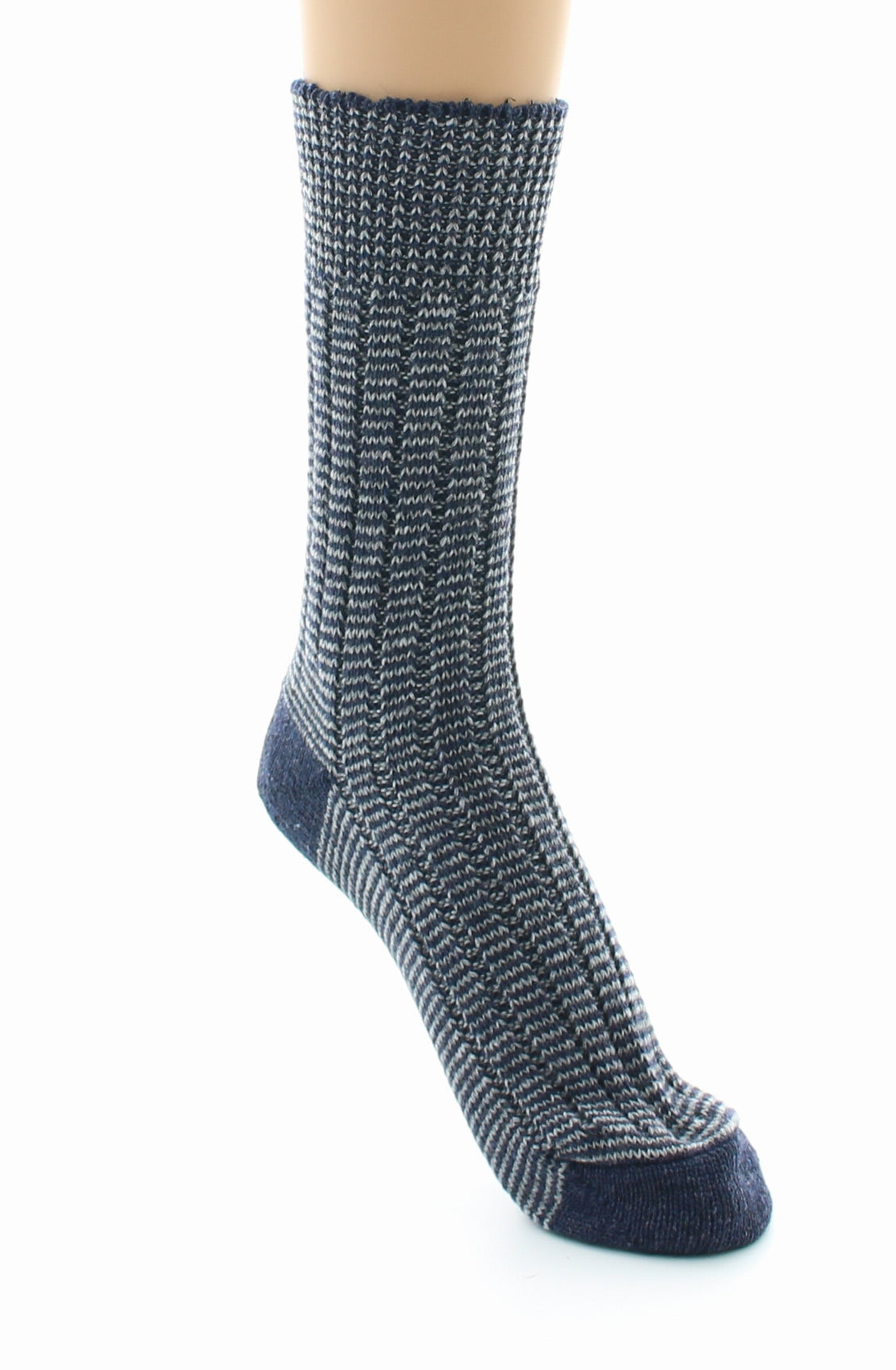 Chaussettes de travail homme Inusables en polyamide cardé MARINE