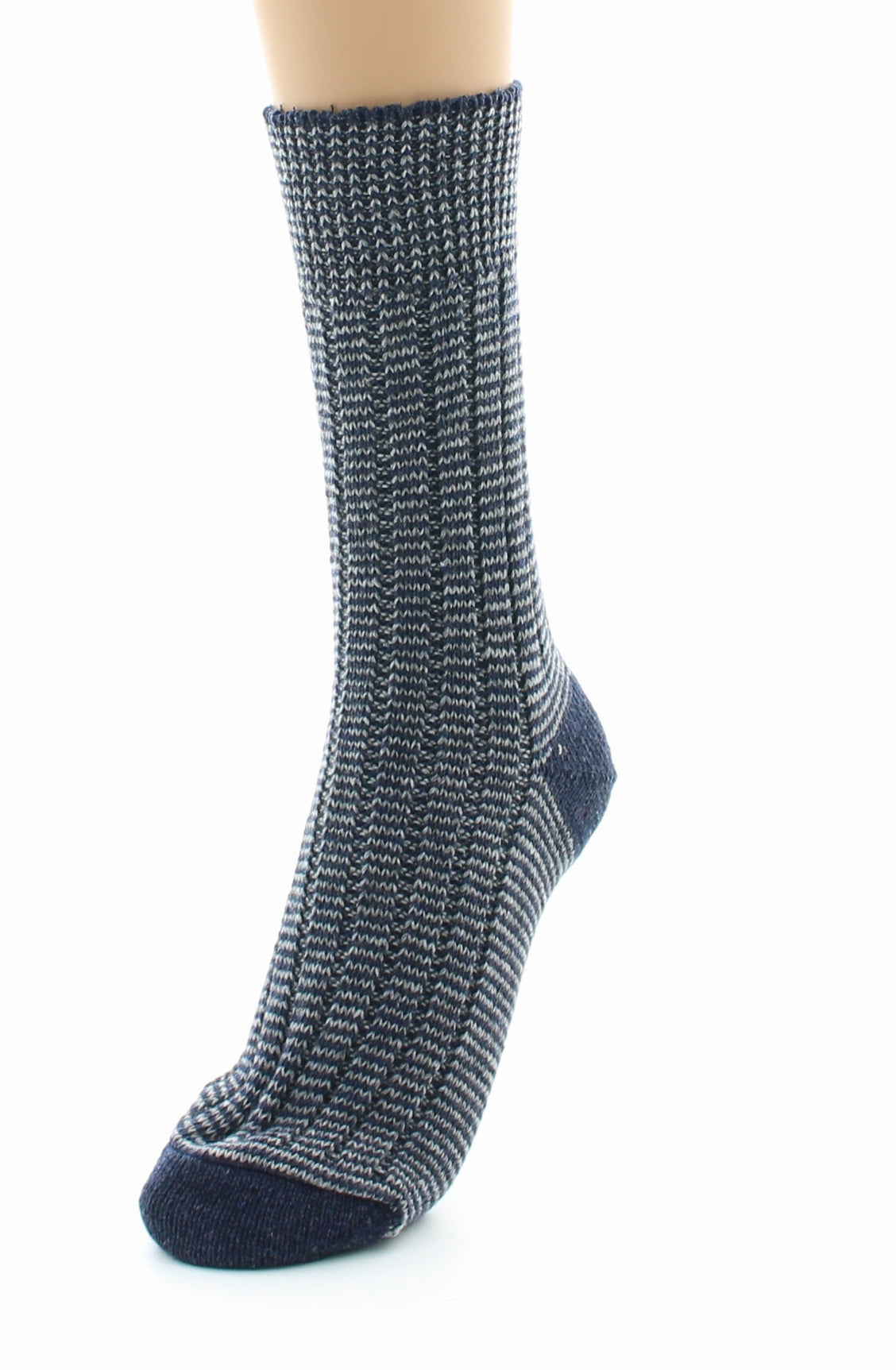 Chaussettes de travail homme Inusables en polyamide cardé MARINE