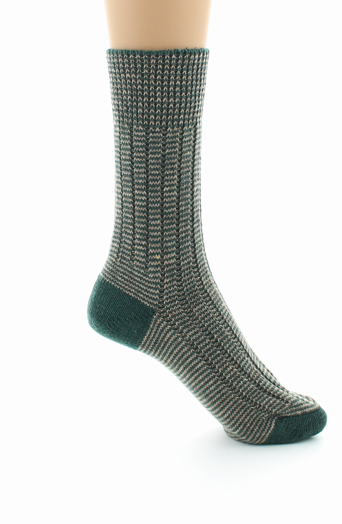 Chaussettes de travail homme Inusables en polyamide cardé VERT