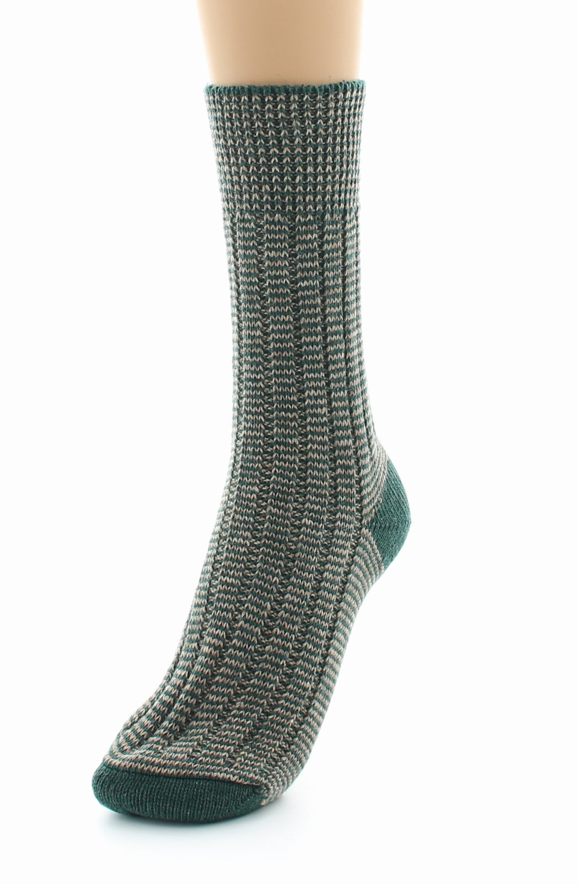 Chaussettes de travail homme Inusables en polyamide cardé VERT