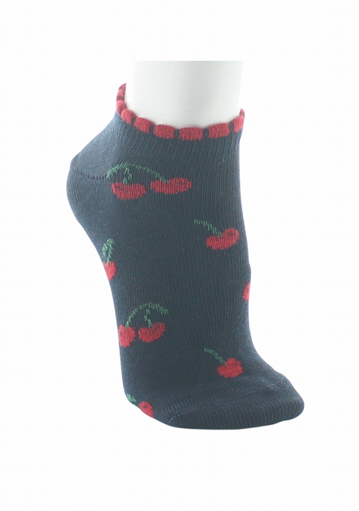 Chaussettes enfant Cerises - Marine MARINE
