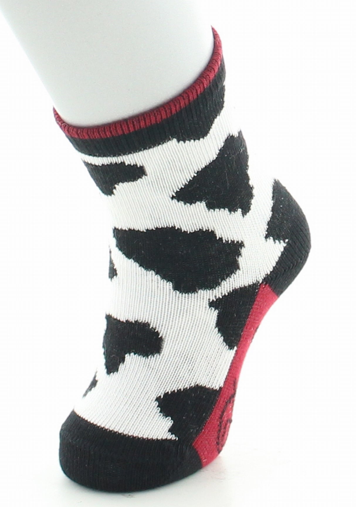 Chaussettes enfant coton la vache NOIR