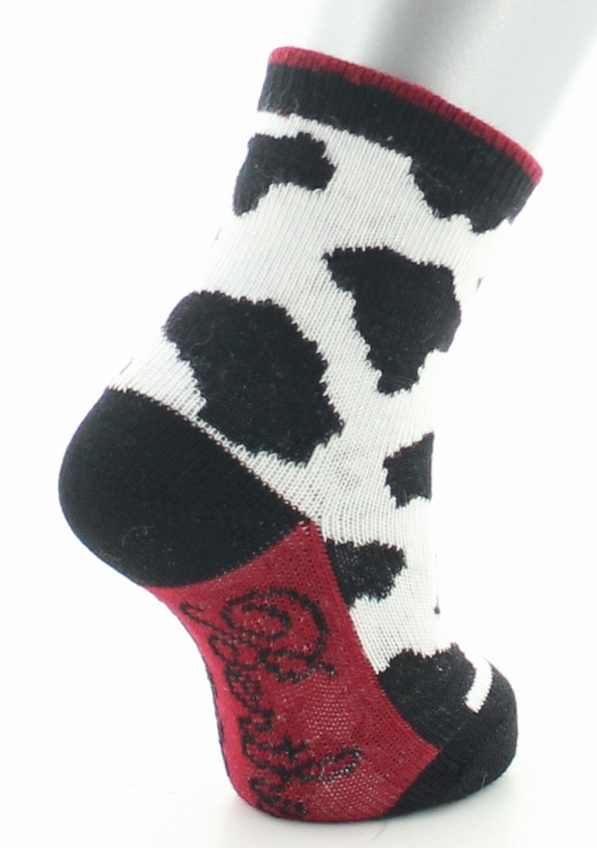 Chaussettes enfant coton la vache NOIR