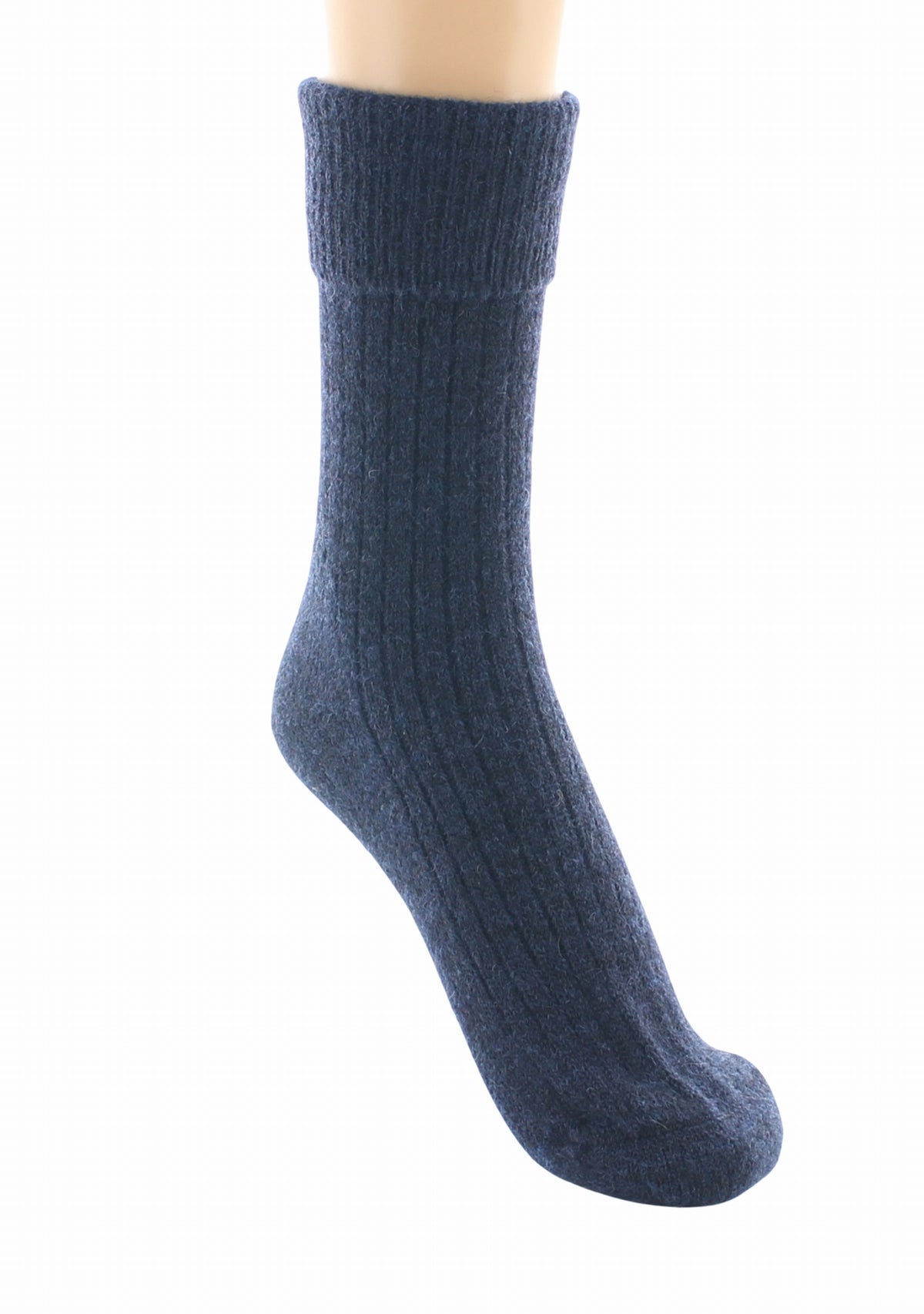 Chaussettes femme Baby Alpaga Berthe Marine MARINE