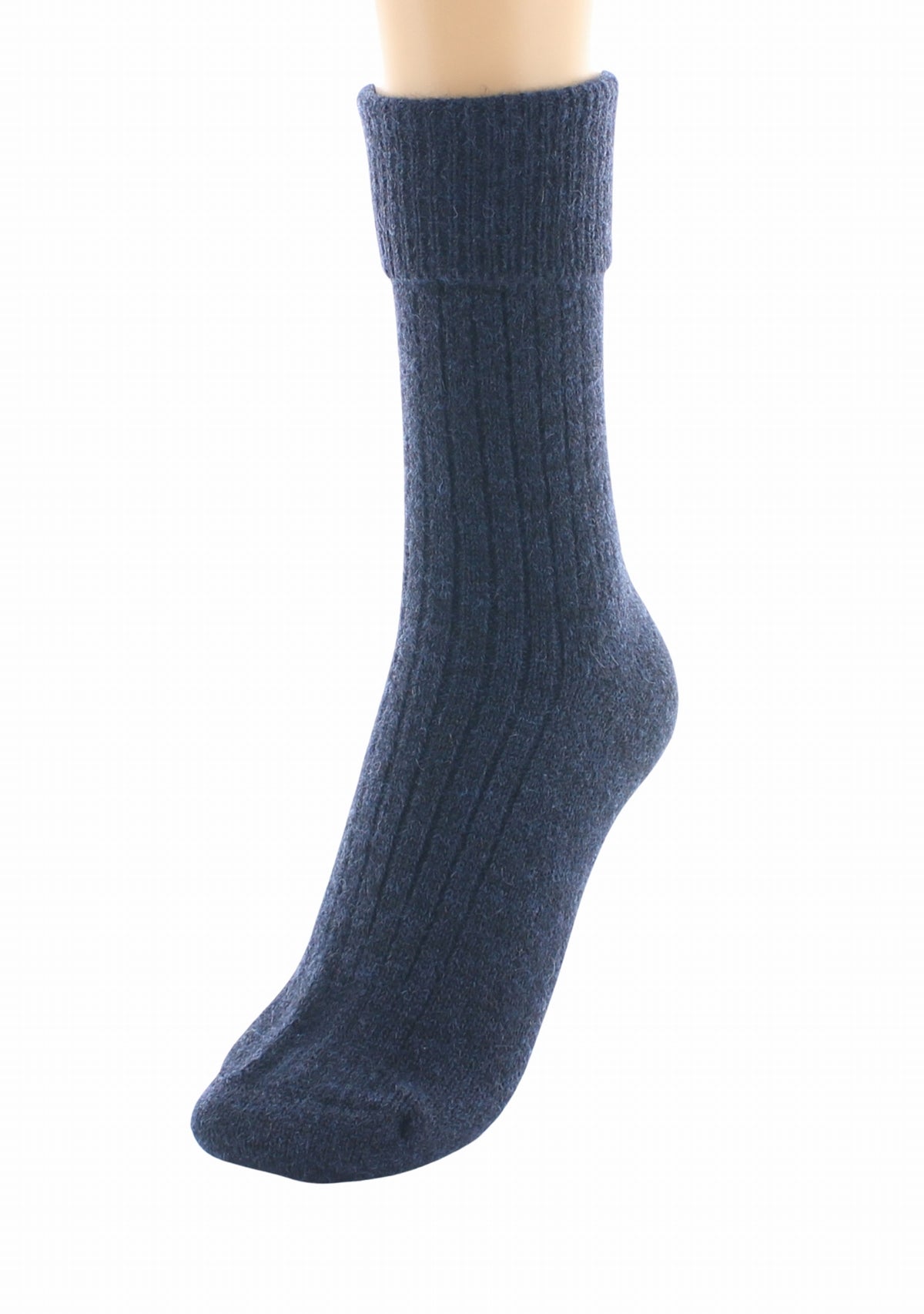 Chaussettes femme Baby Alpaga Berthe Marine MARINE