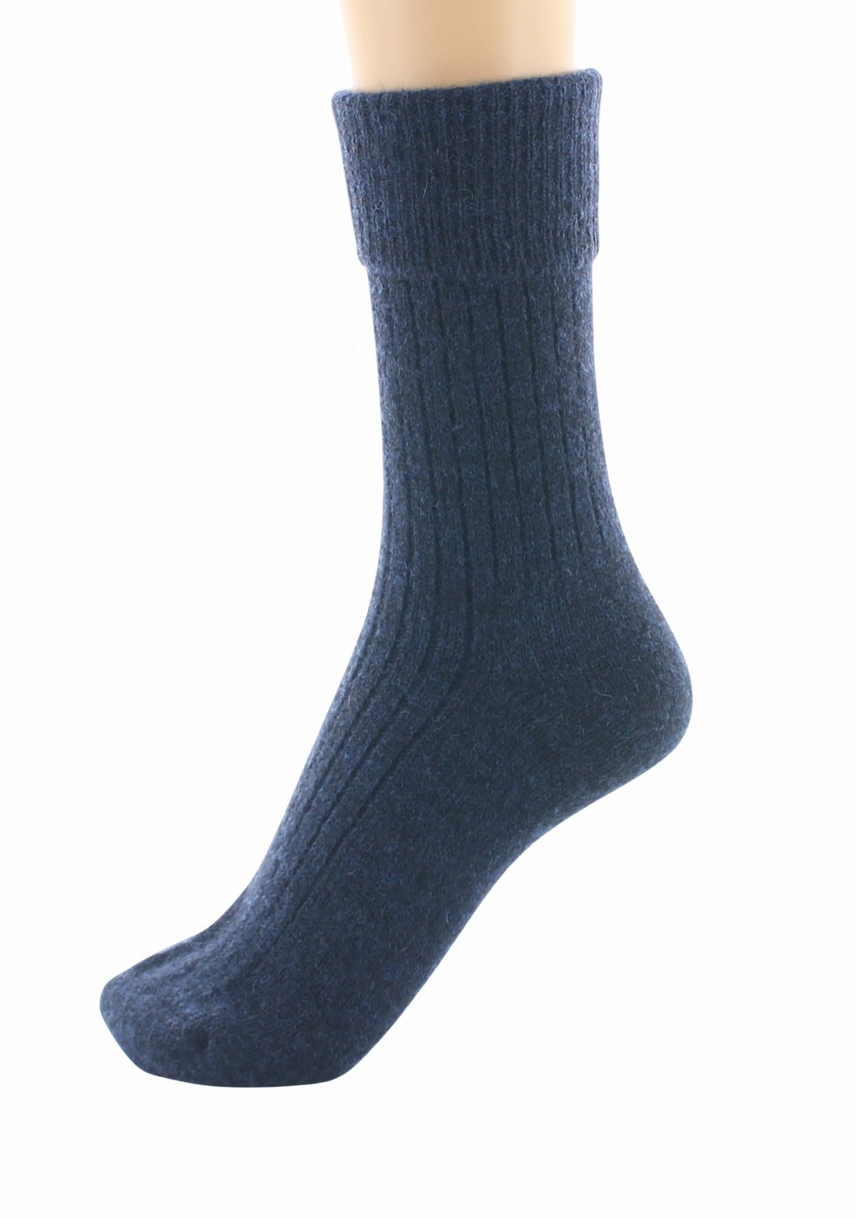Chaussettes femme Baby Alpaga Berthe Marine MARINE