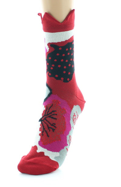 Chaussettes Femme L'arbre à couronne ROSE8