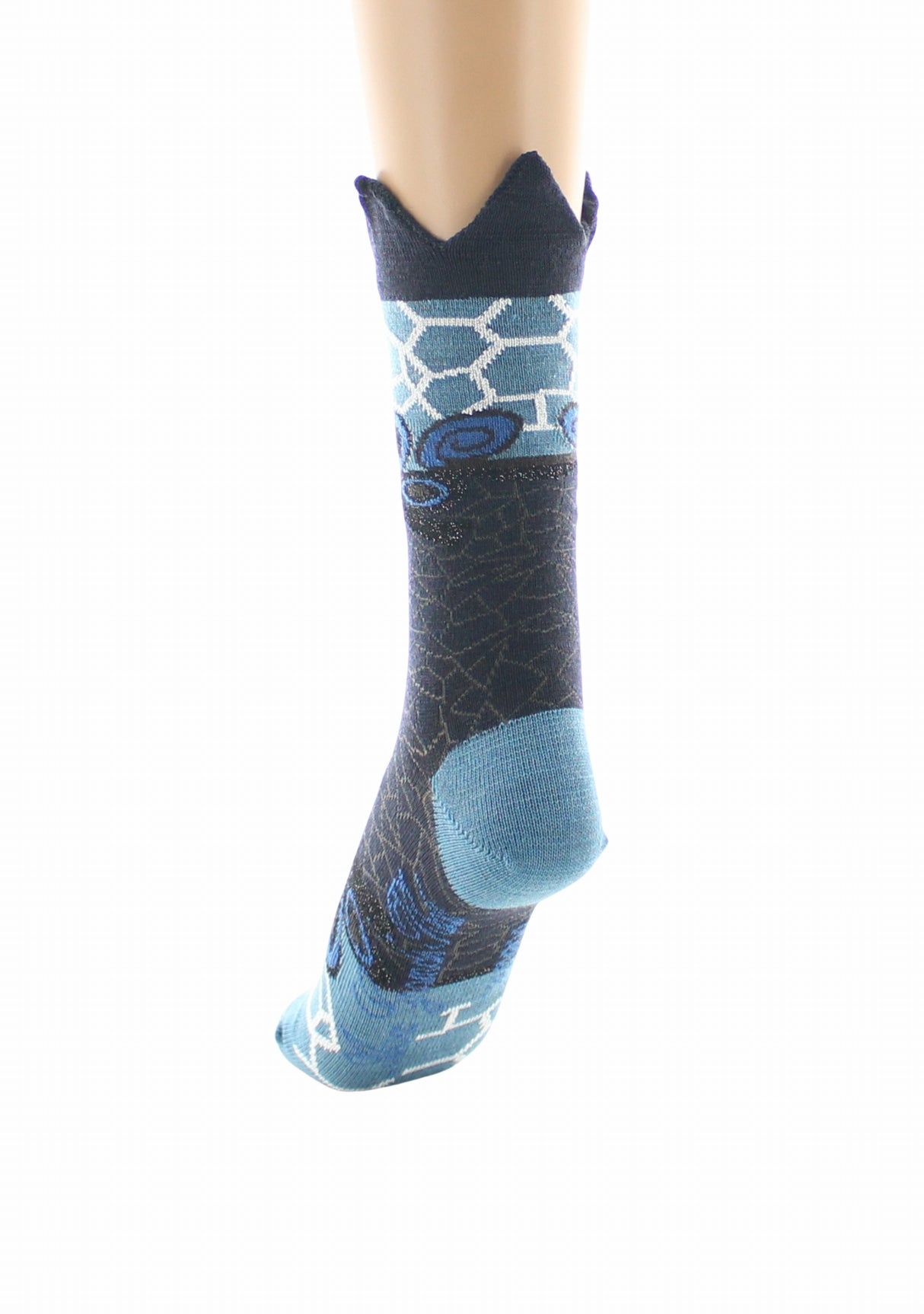 Chaussettes femme laine peignée Berthe Odorico ISLANDE