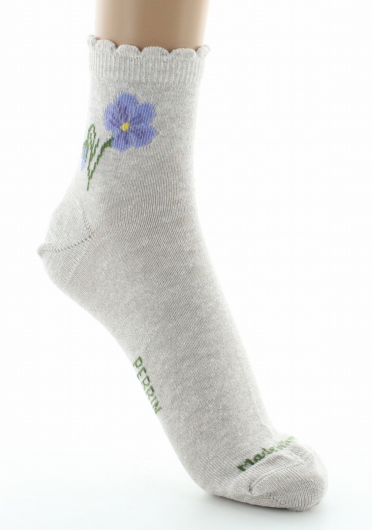Chaussettes femme Lin fleur de lin beige BEIGE
