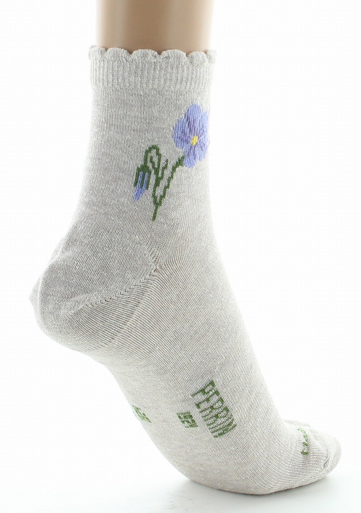 Chaussettes femme Lin fleur de lin beige BEIGE