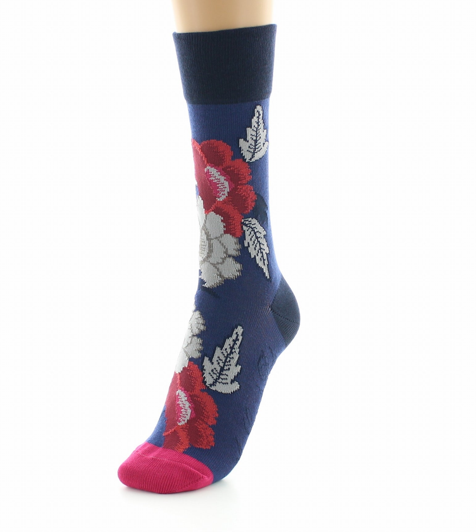 Chaussettes Fleurs de Kyoto BLEU