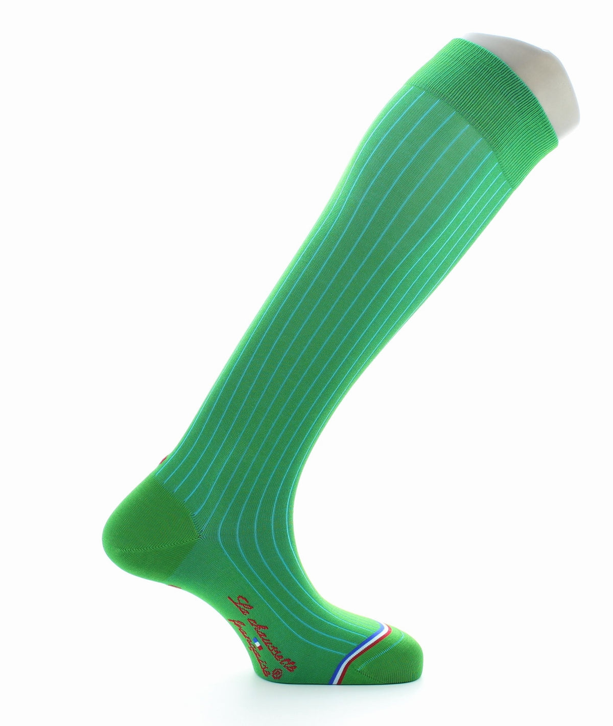 Chaussettes Hautes Hiver Pour Homme Taille 44/46 - Laine Et Polyamide - Fait Main En France