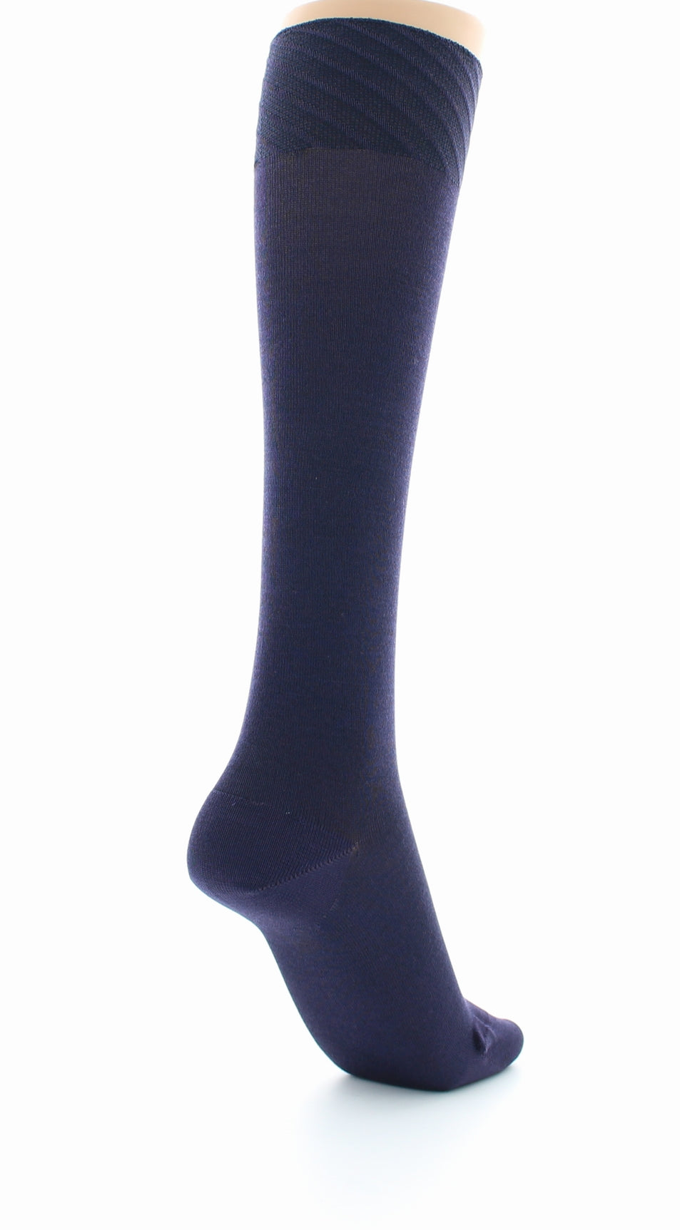 Chaussettes hautes en soie naturelle VATICAN