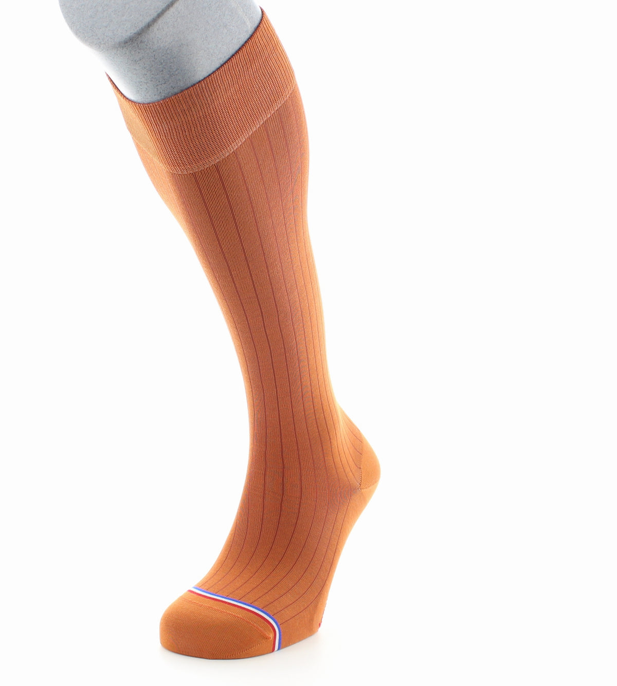 Chaussettes hautes Lido Terre de Sienne