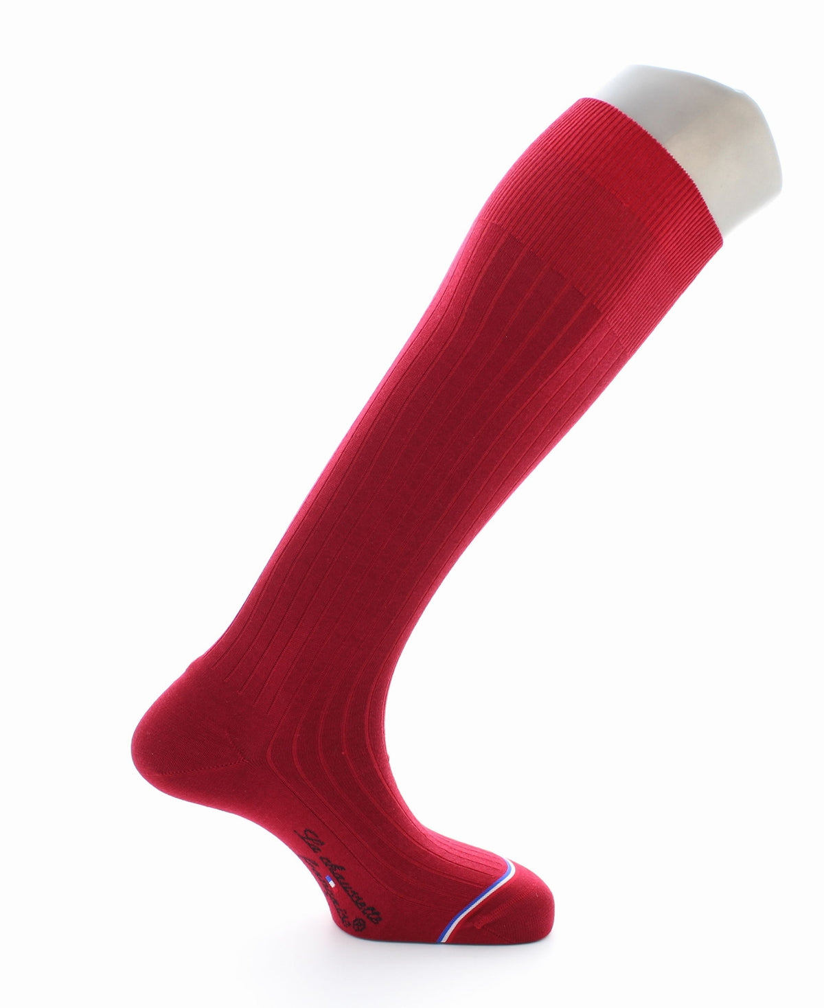 Chaussettes De Football Longues Pour Homme - Taille Unique 43cm, En Coton/élasthanne, Couleurs Vives